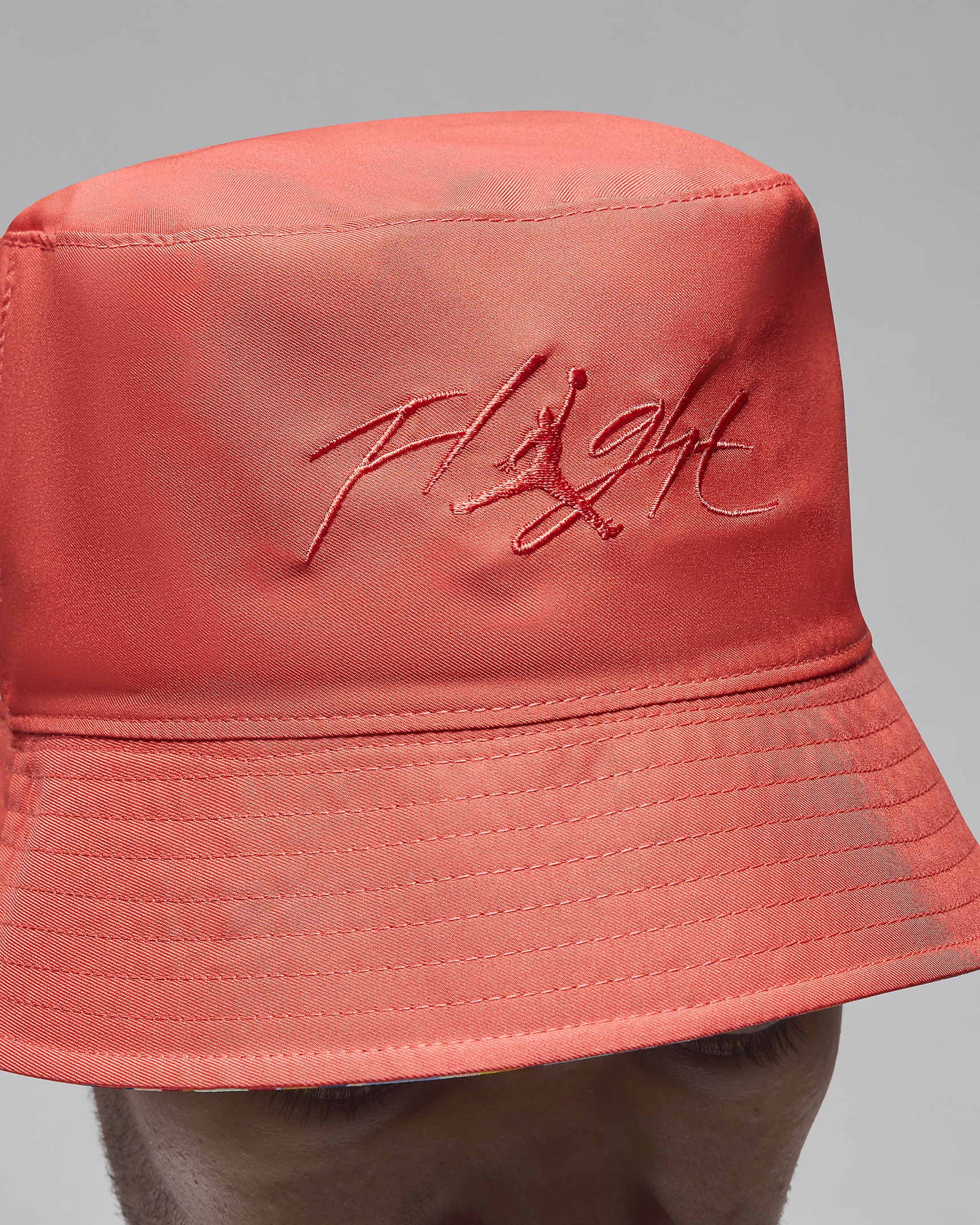 Jordan Apex Reversible Bucket Hat - Lobster/Lobster