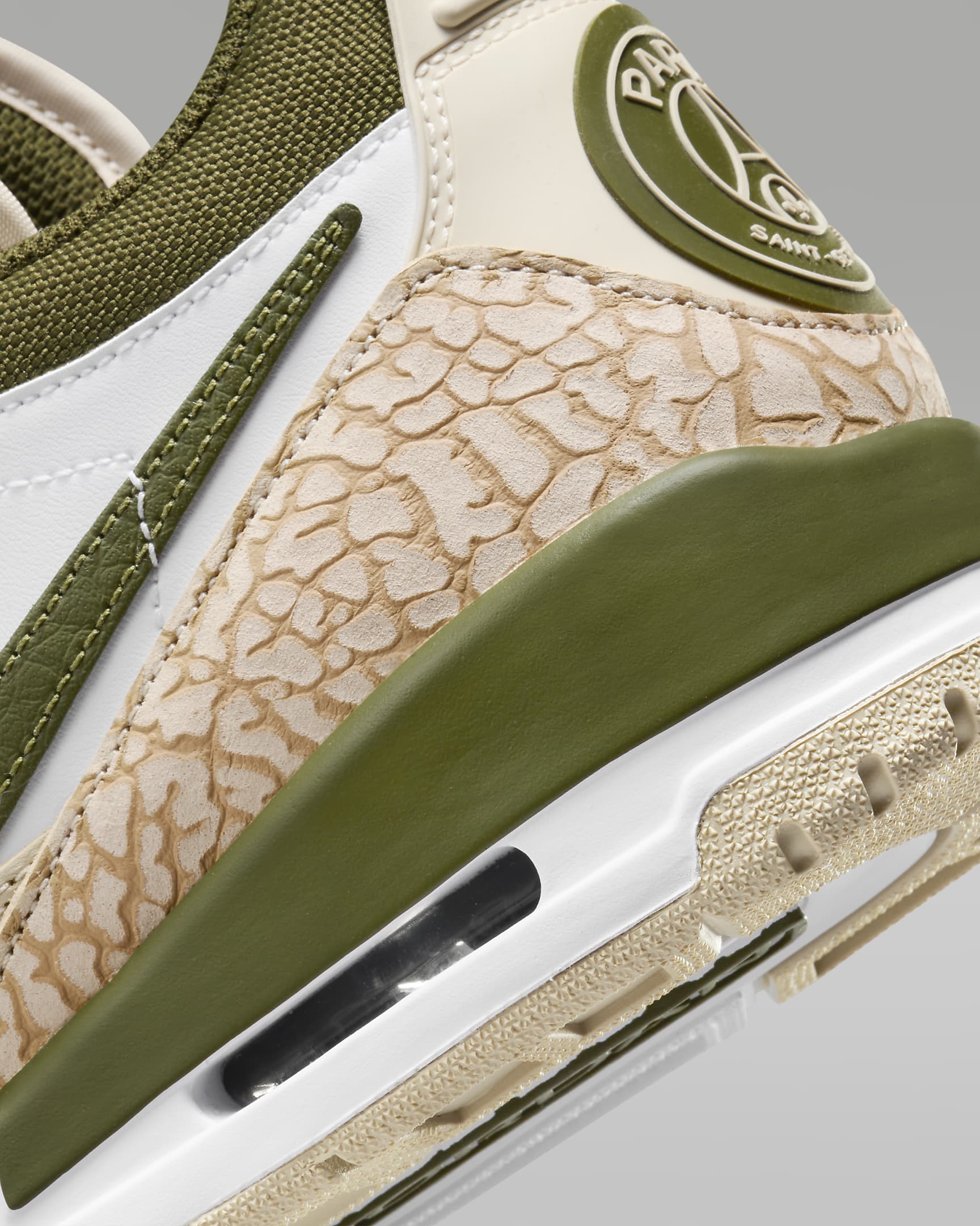 Air Jordan Legacy 312 Low PSG Men's Shoes - Sand Drift/White/Rough Green/Hemp