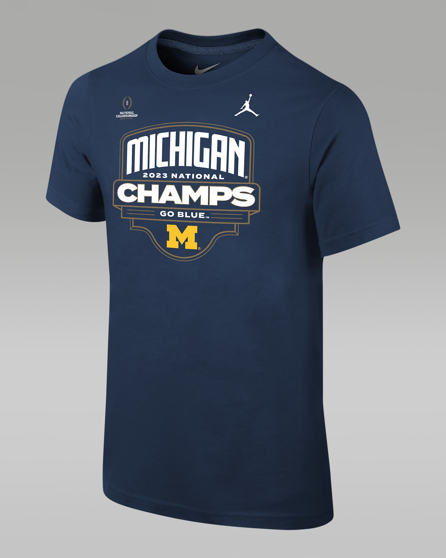 Michigan Big Kids' Jordan College T-Shirt. Nike.com