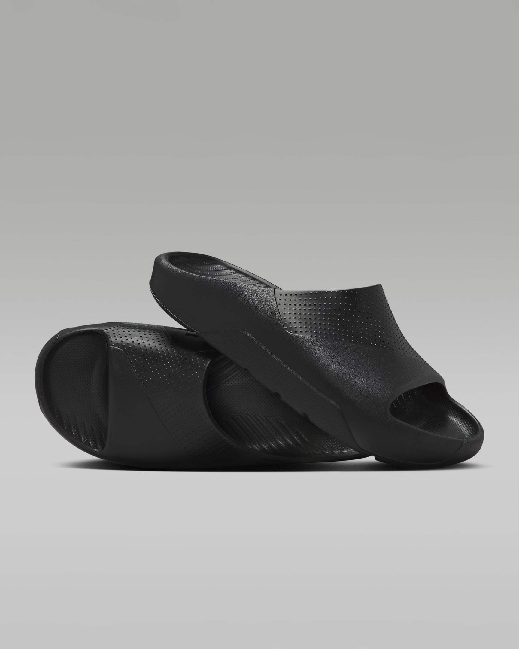 Jordan Post Men's Slides - Black/Black