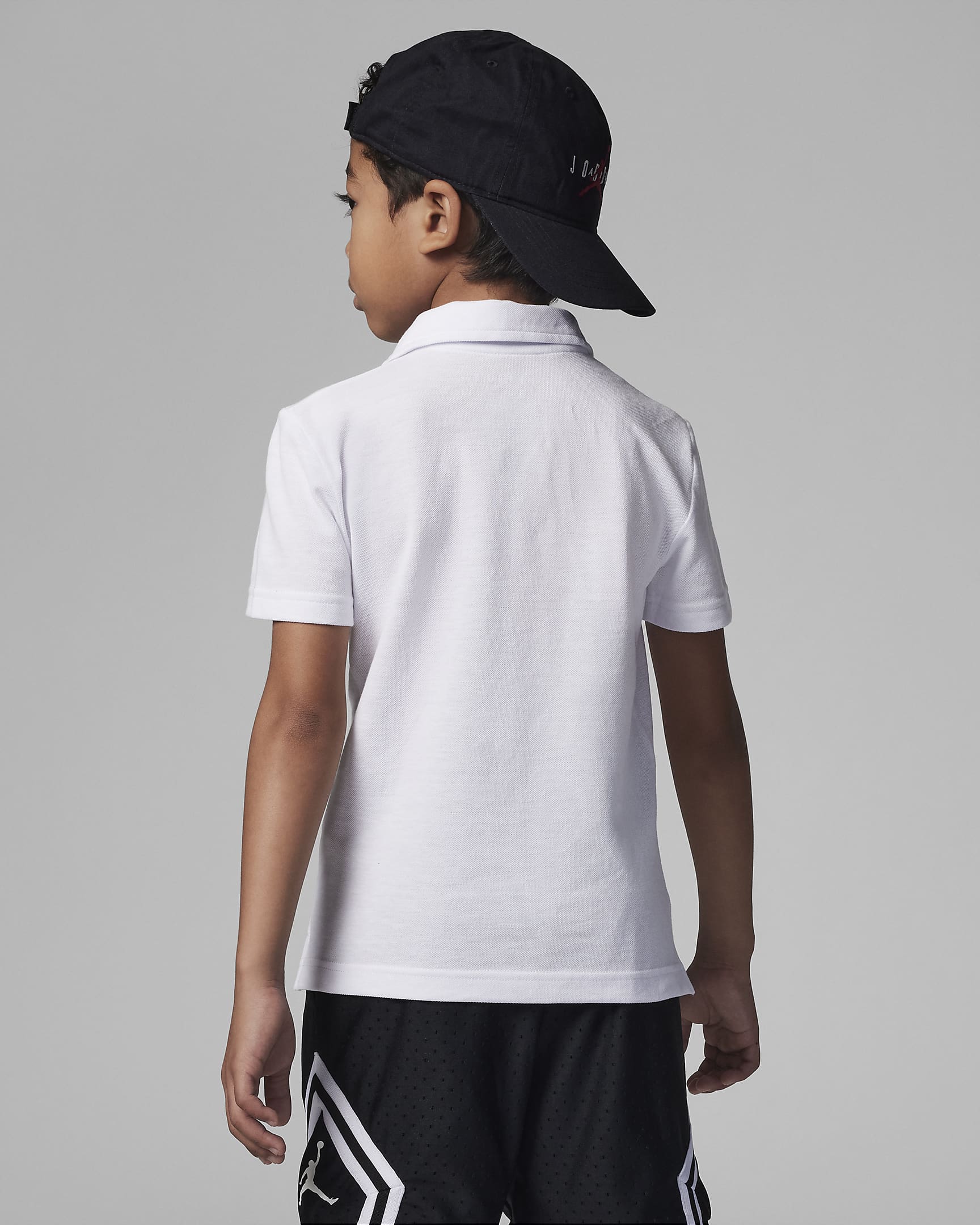 Jordan Jumpman Polo Little Kids' Top - White