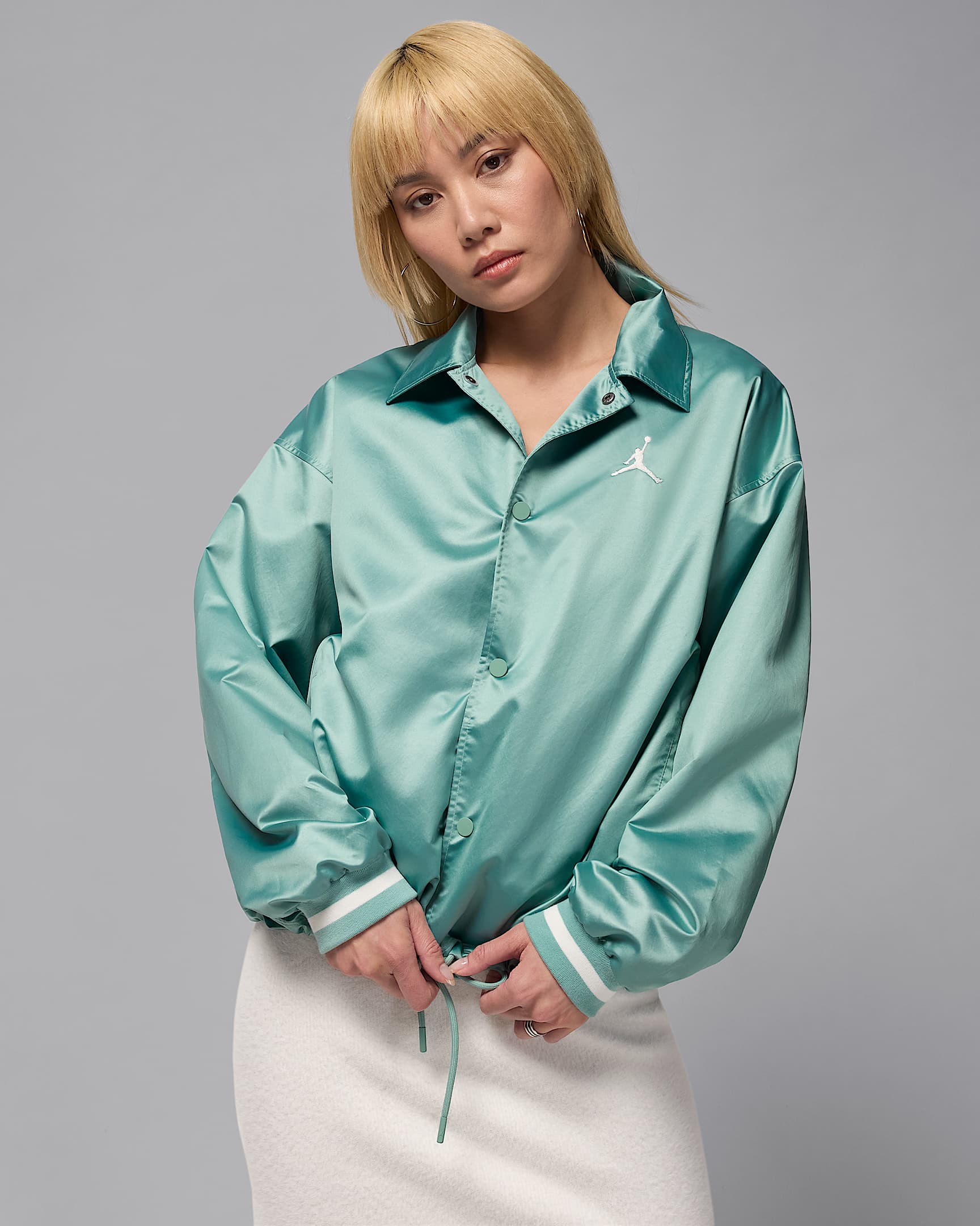 Jordan Women's Coaches Jacket - Cannon/Sail
