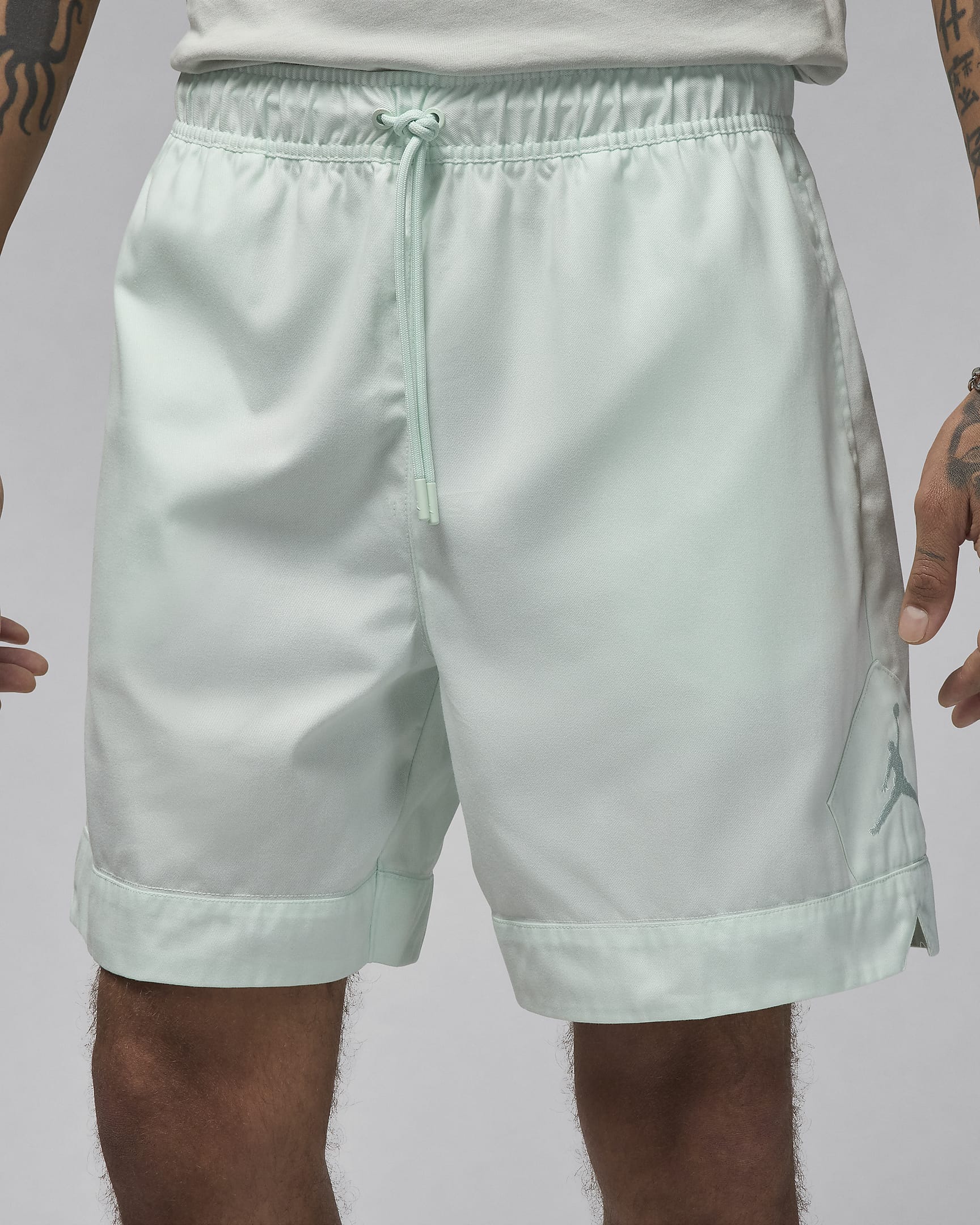 Jordan Essentials Men's Diamond Shorts - Barely Green