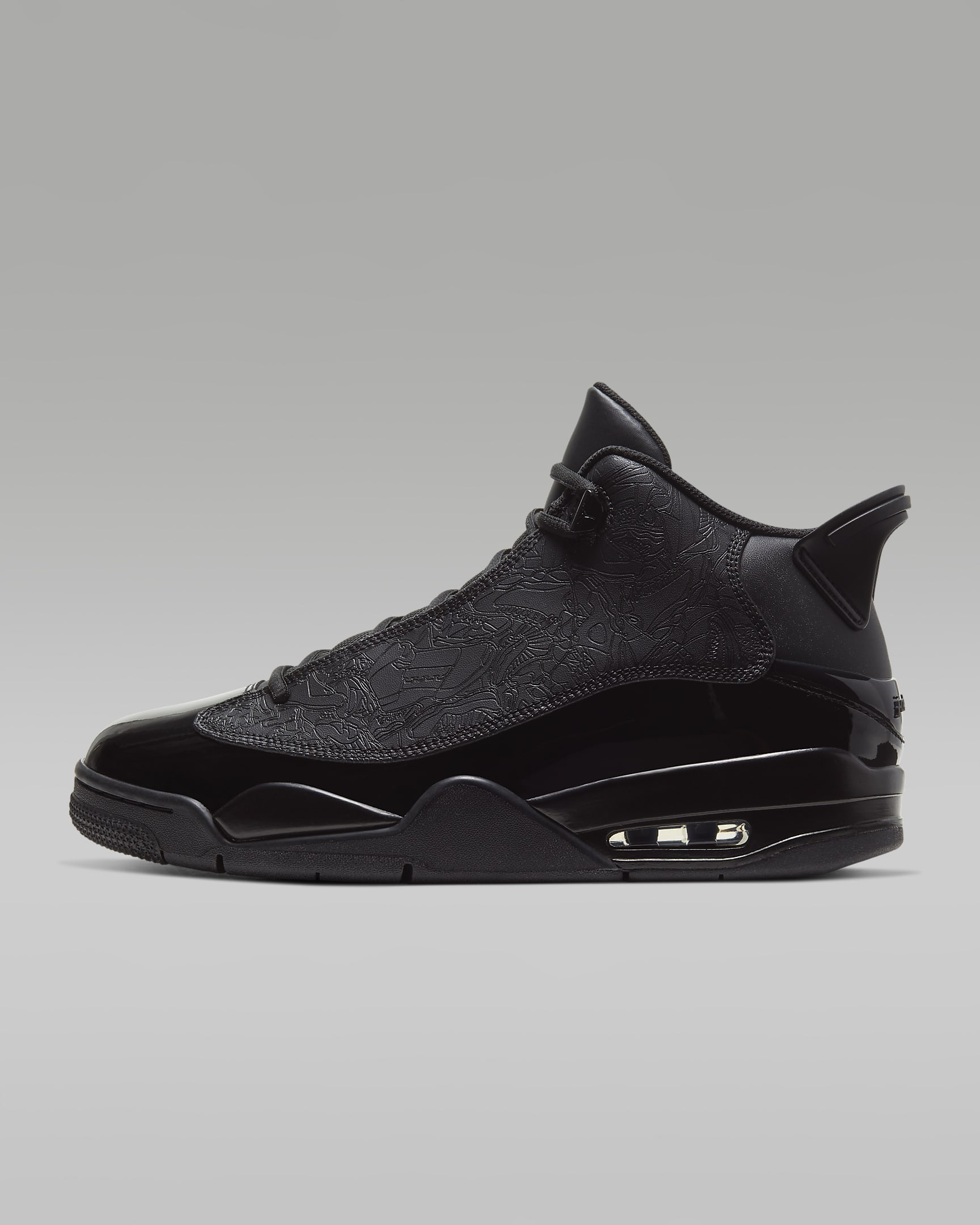 Air Jordan Dub Zero Men's Shoes - Black/Black