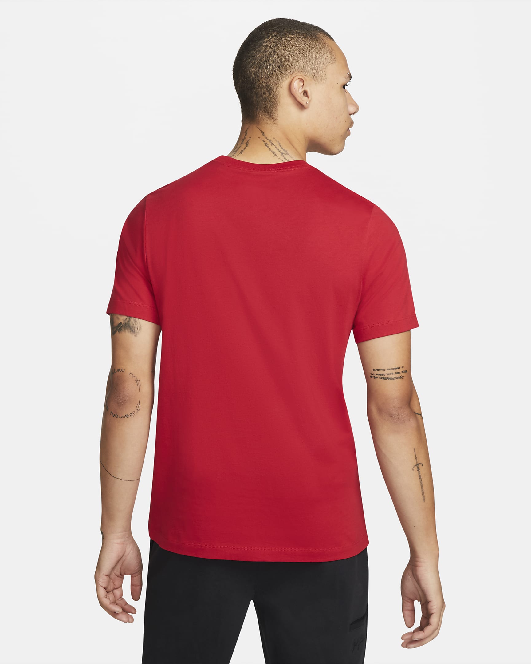 Jordan Jumpman Men's T-Shirt - Gym Red/Black/Black