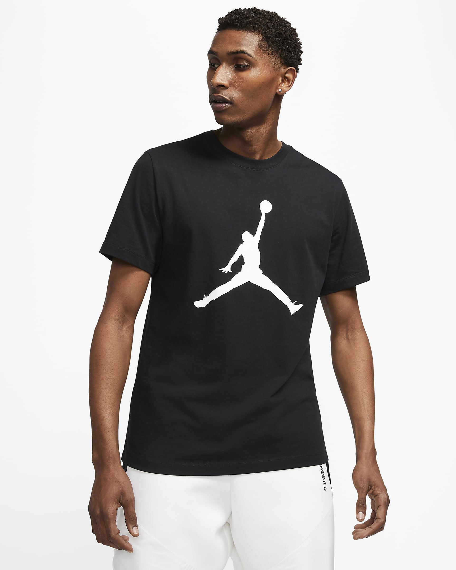 Jordan Jumpman Men's T-Shirt - Black/White/White