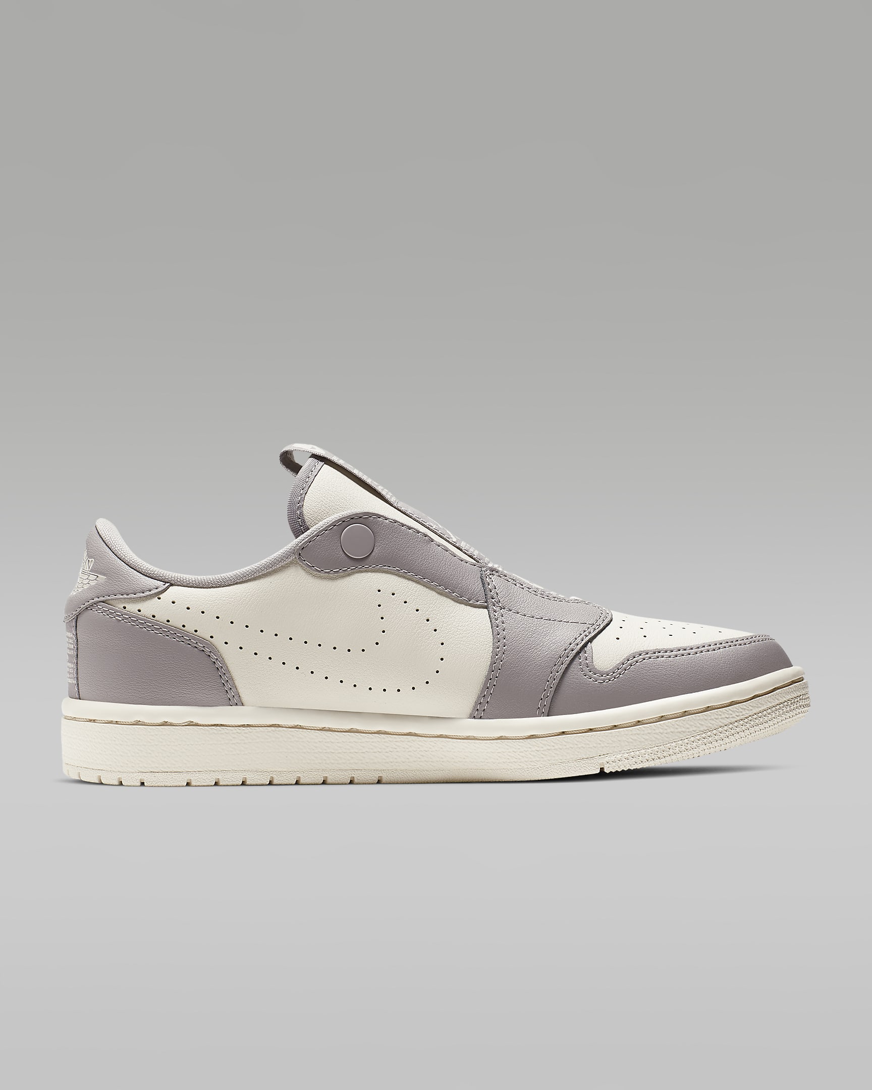 Air Jordan 1 Retro Low Slip Women's Shoes - Atmosphere Grey/Pale Ivory/Pale Ivory