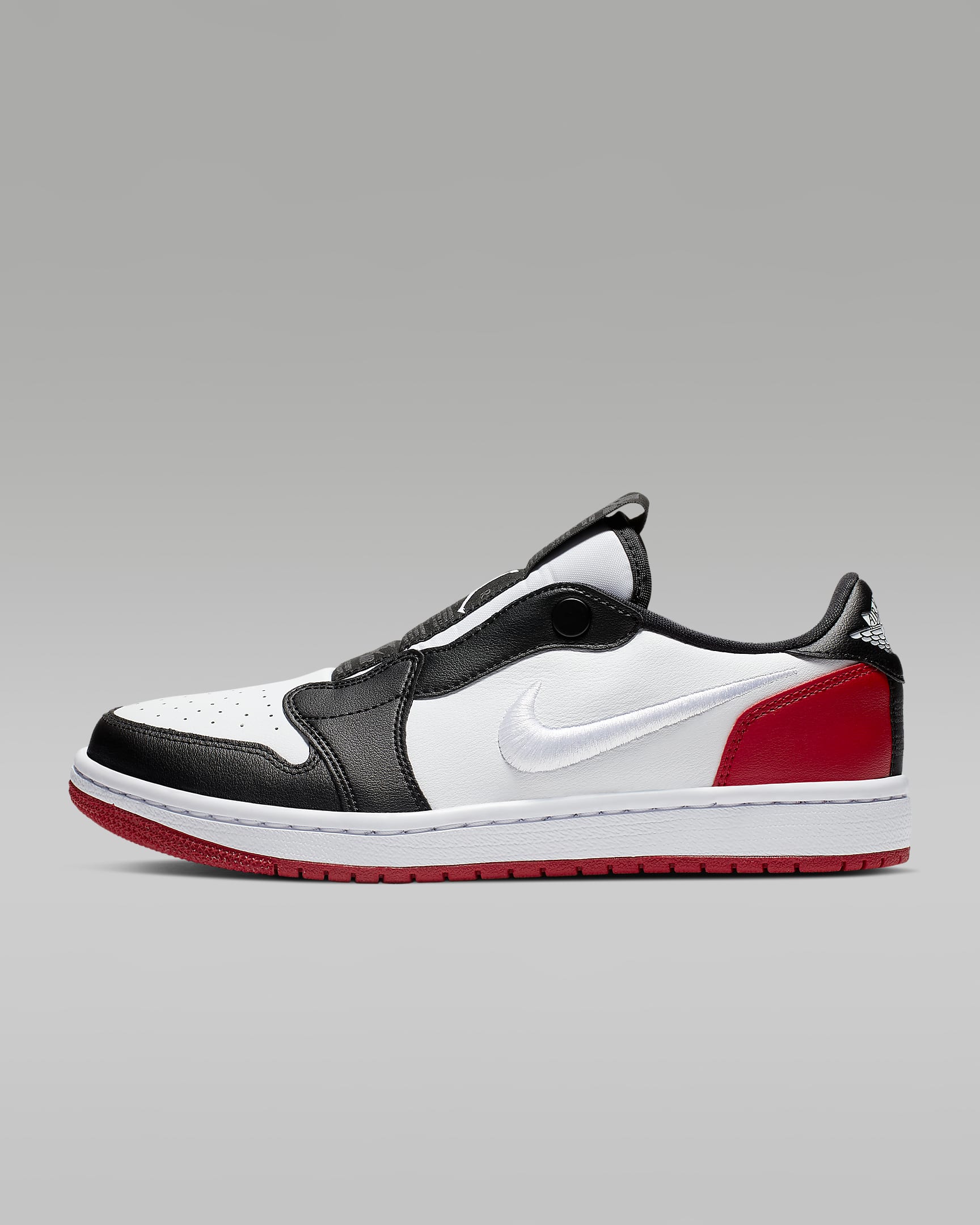 Tenis para mujer Air Jordan 1 Retro Low Slip - Blanco/Rojo gimnasio/Negro/Blanco