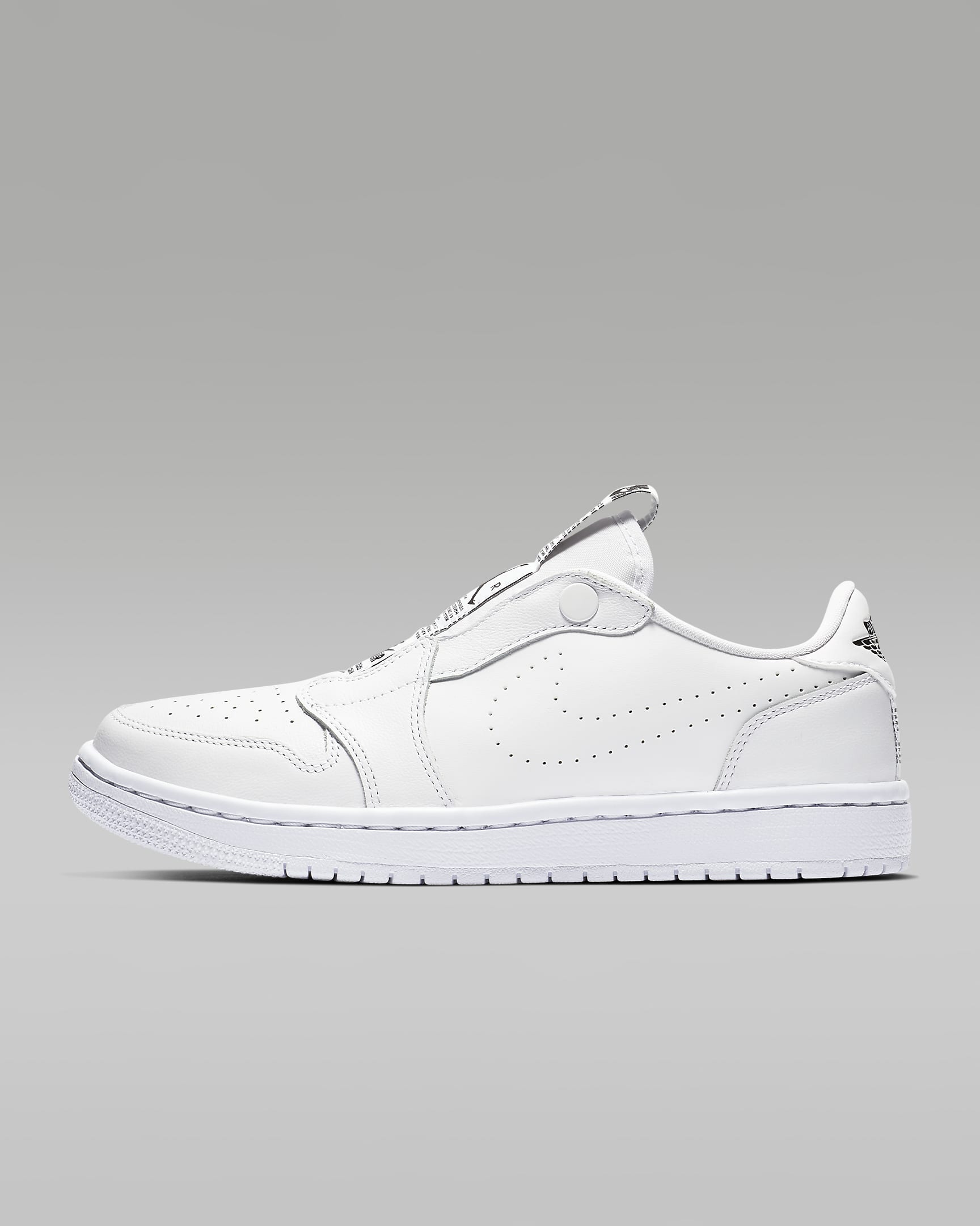 Air Jordan 1 Retro Low Slip Women's Shoes - White/Black