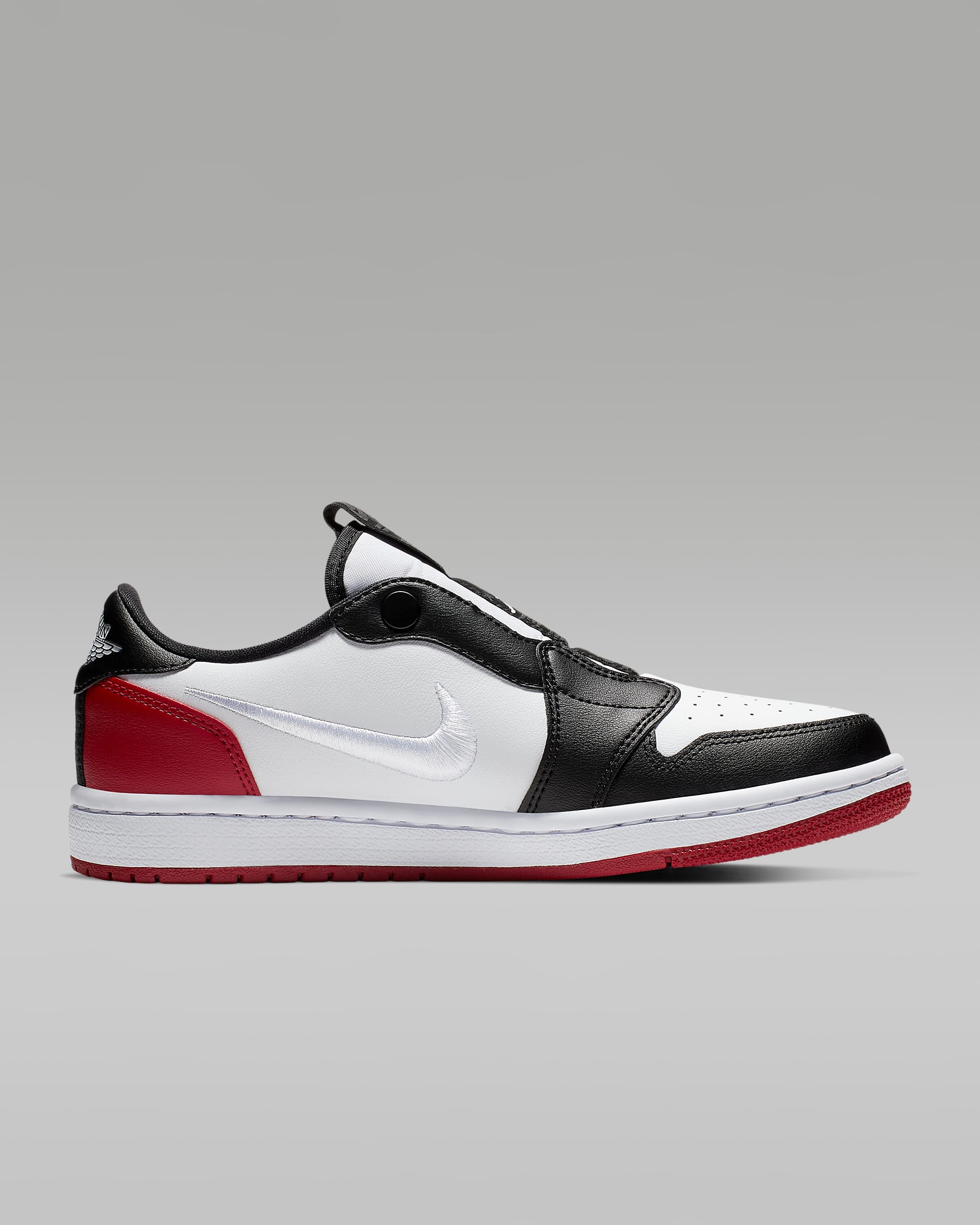 Tenis para mujer Air Jordan 1 Retro Low Slip - Blanco/Rojo gimnasio/Negro/Blanco