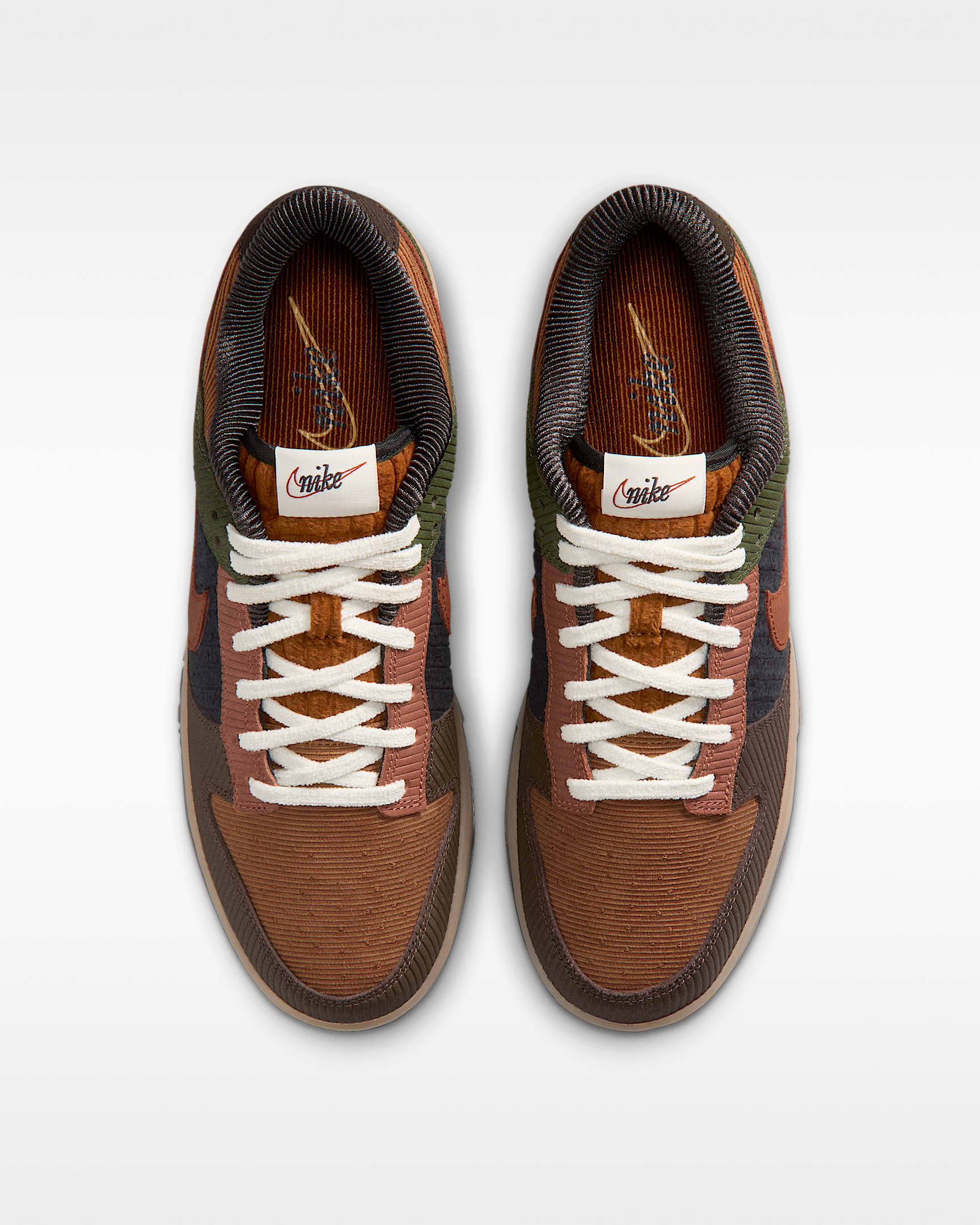 Nike Dunk Low Retro Premium Men's Shoes - Light British Tan/Cargo Khaki/Baroque Brown/Cinnamon