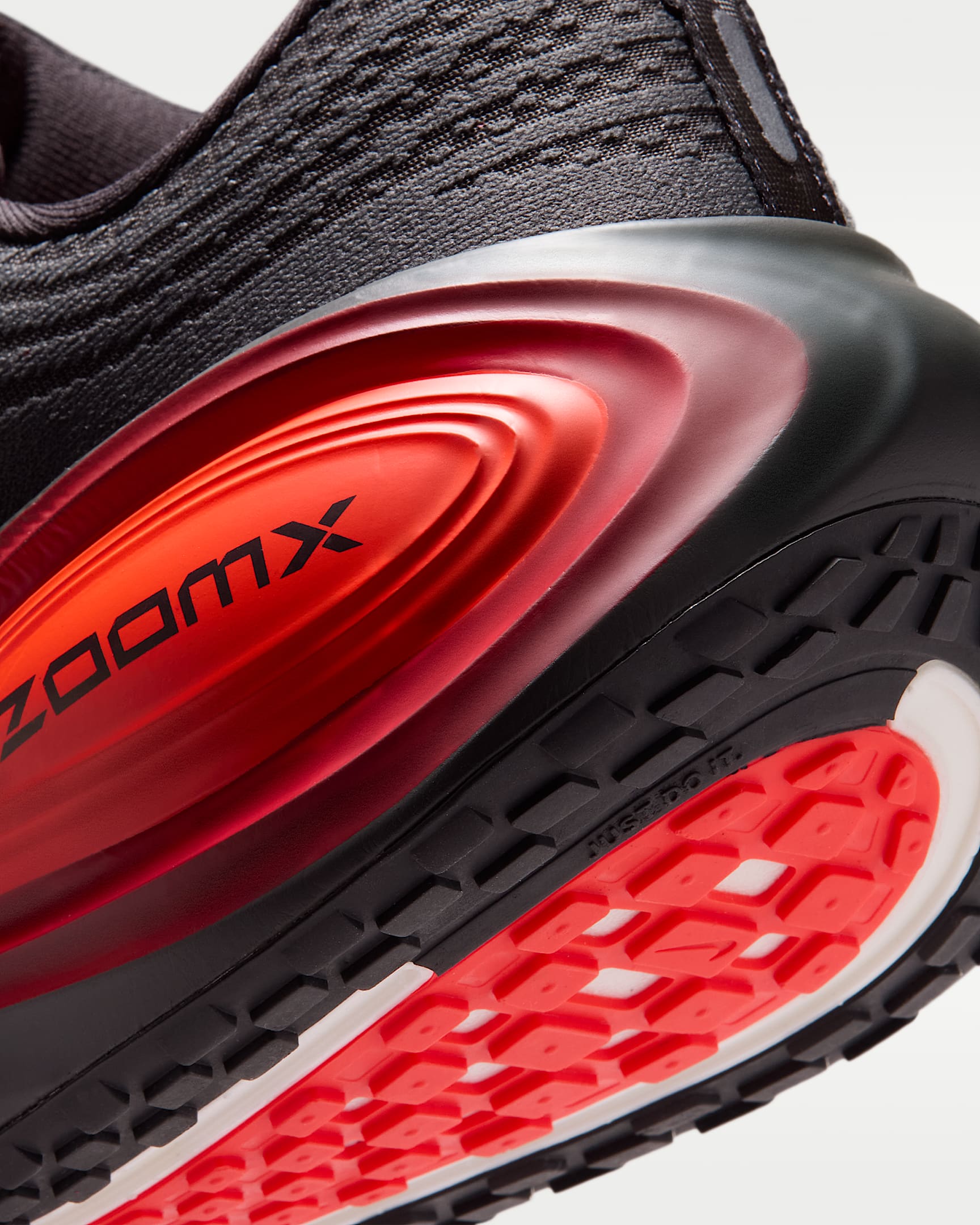 Nike Vomero Plus Men's Road Running Shoes - Anthracite/Bright Crimson/University Red/Black