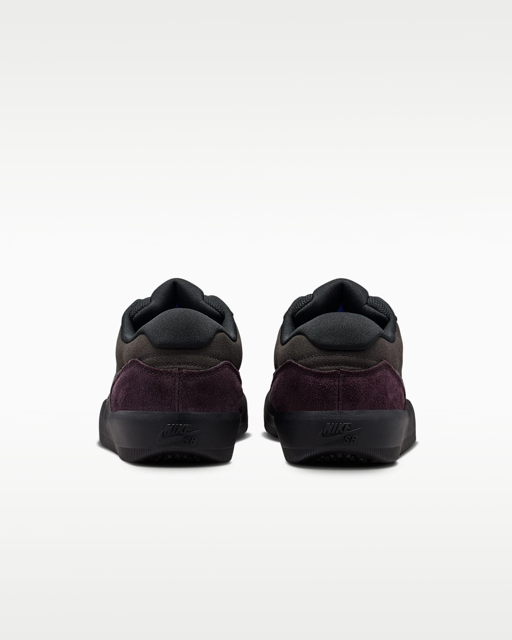 Nike SB Force 58 Skate Shoes - Shadow Brown/Burgundy Ash/Racer Blue/Black