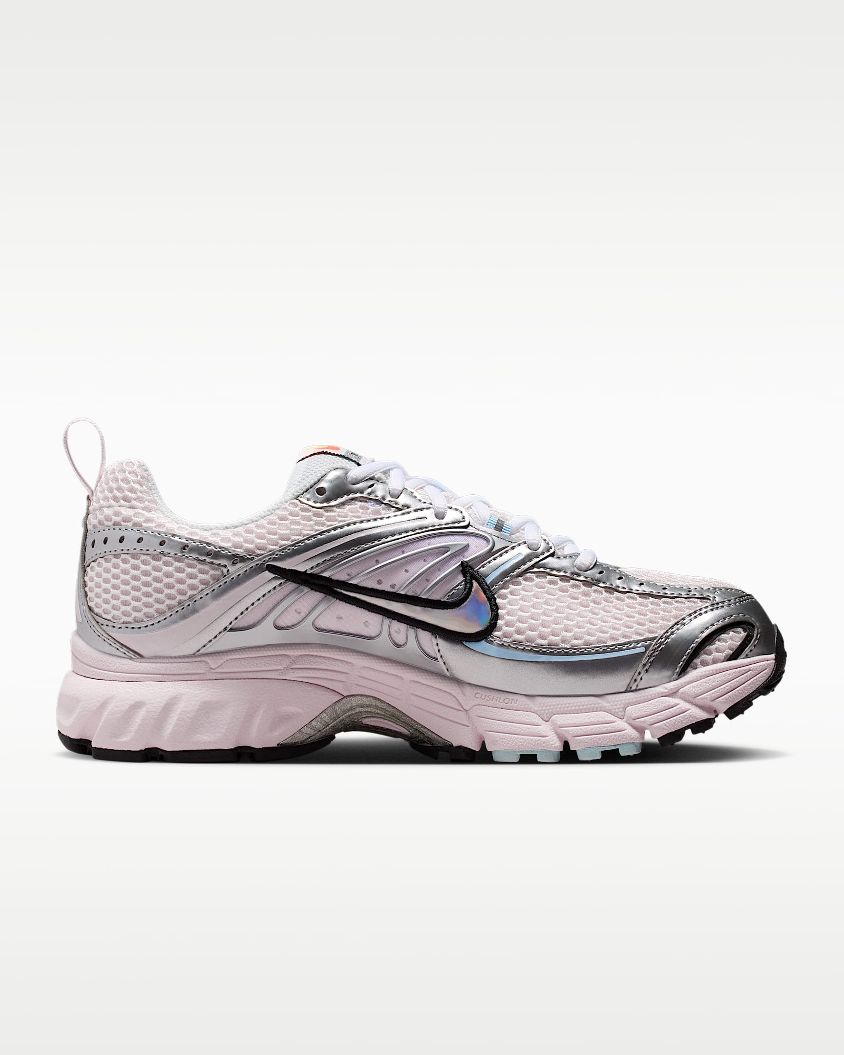 Nike Air Max Moto 2K Women's Shoes - White/Pearl Pink/Black/Metallic Silver