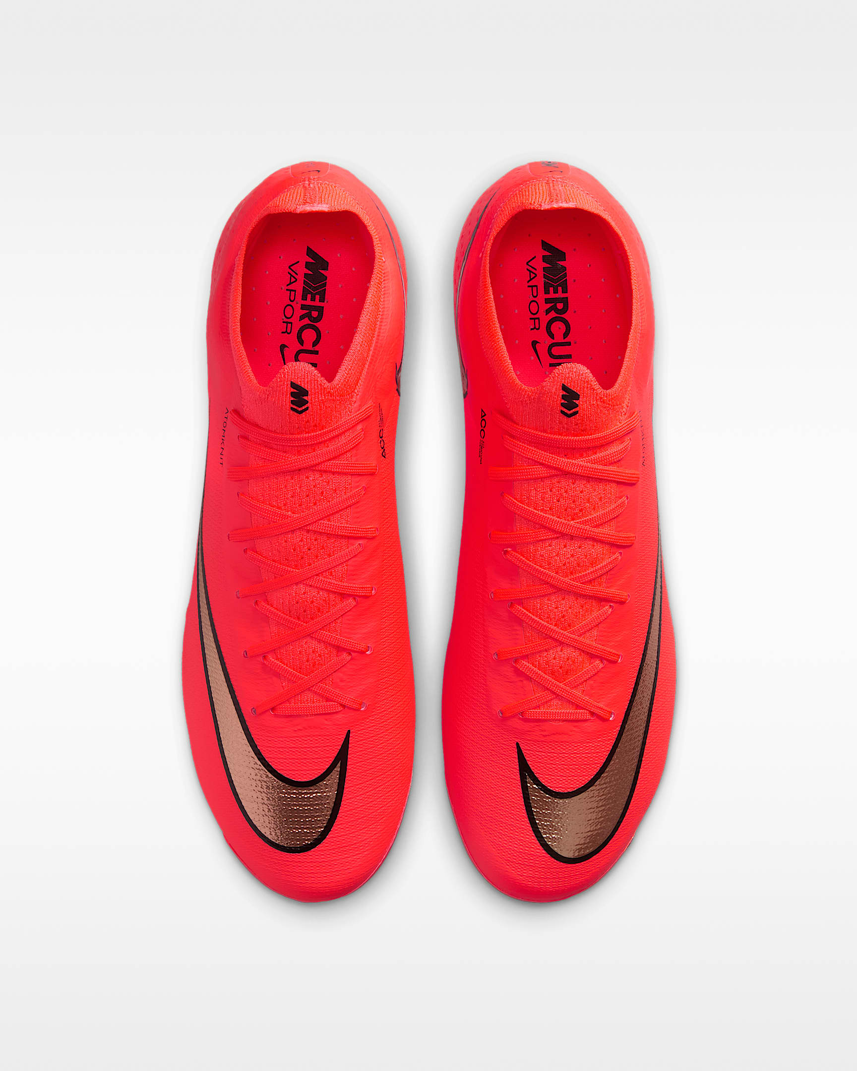 Nike Mercurial Vapor 17 Elite Soft-Ground Low-Top Football Boots - Bright Crimson/Blur