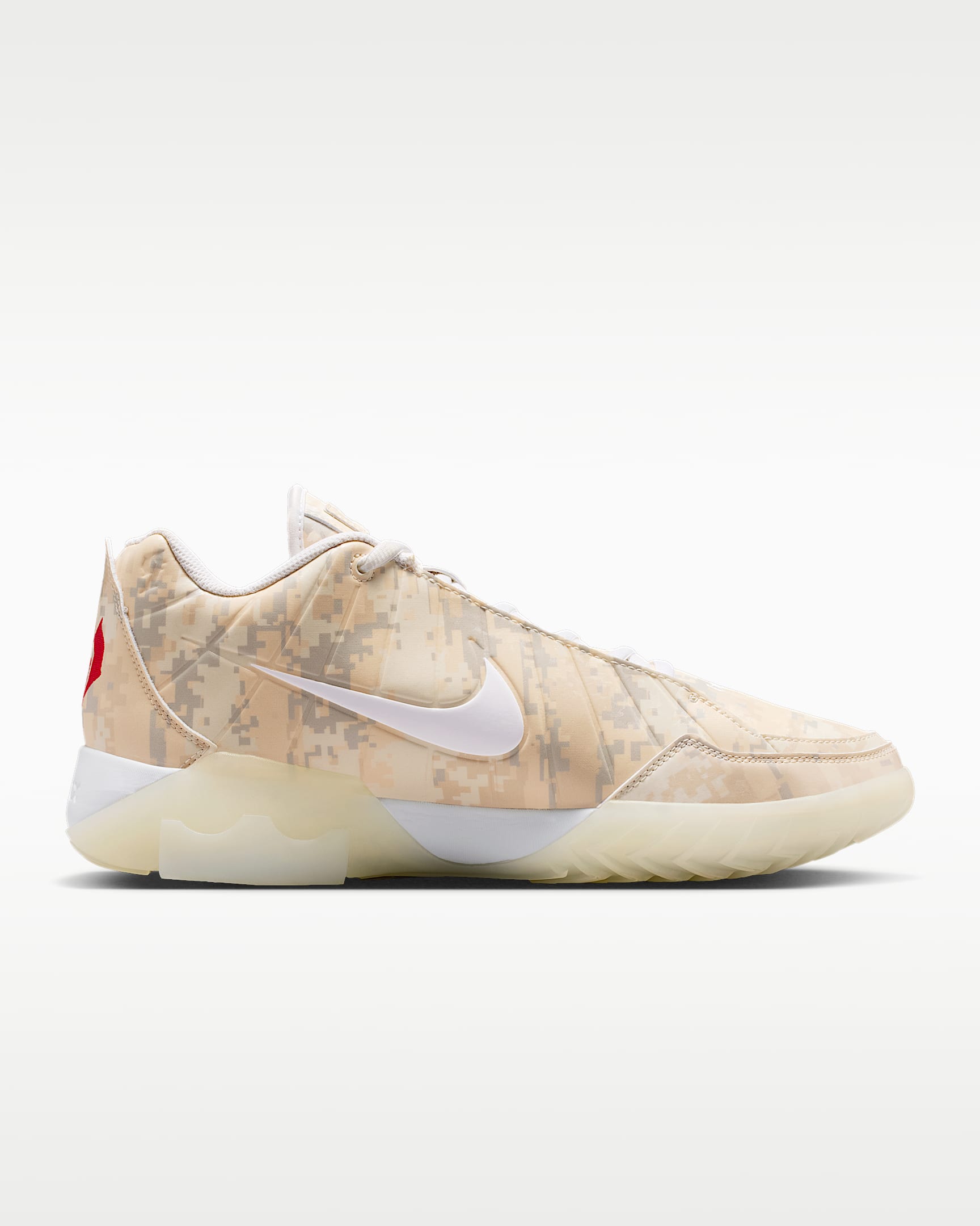 LeBron Witness 9 Basketball Shoes - Pale Ivory/Sail/Light Orewood Brown/White