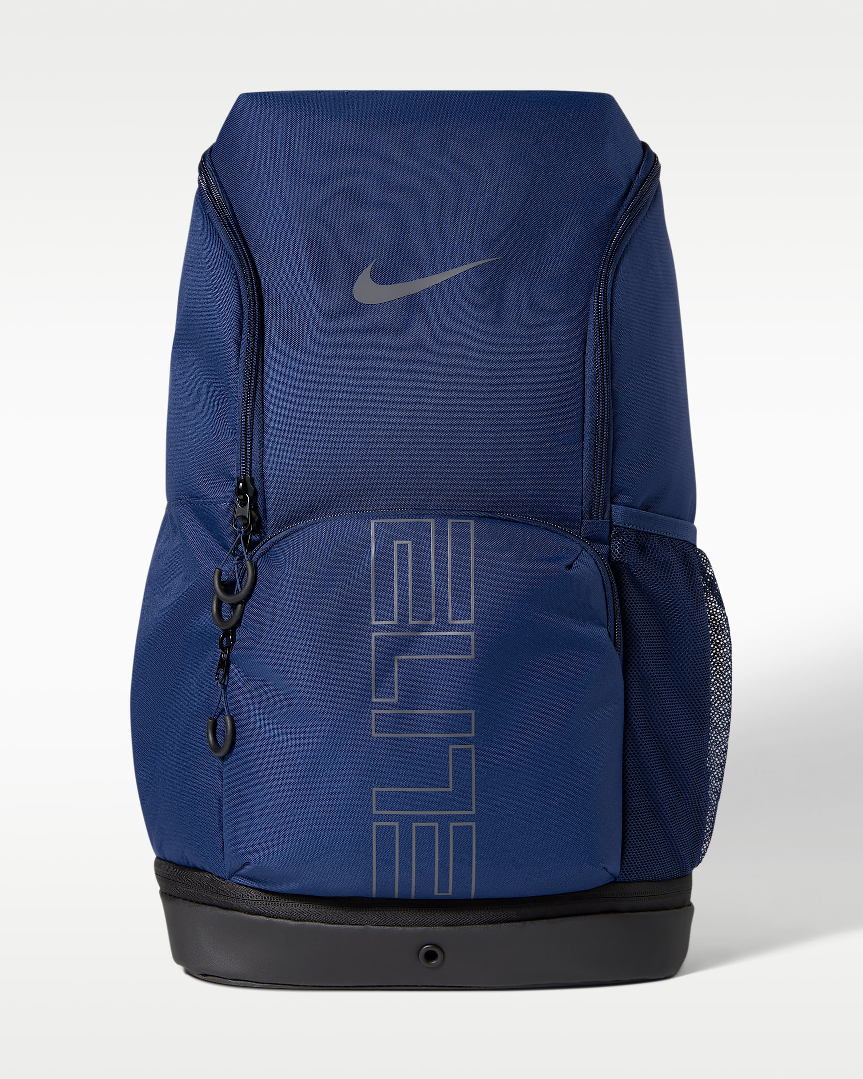 Mochila (32 L) Nike Varsity Elite - Azul marino medianoche/Negro/Gris hierro
