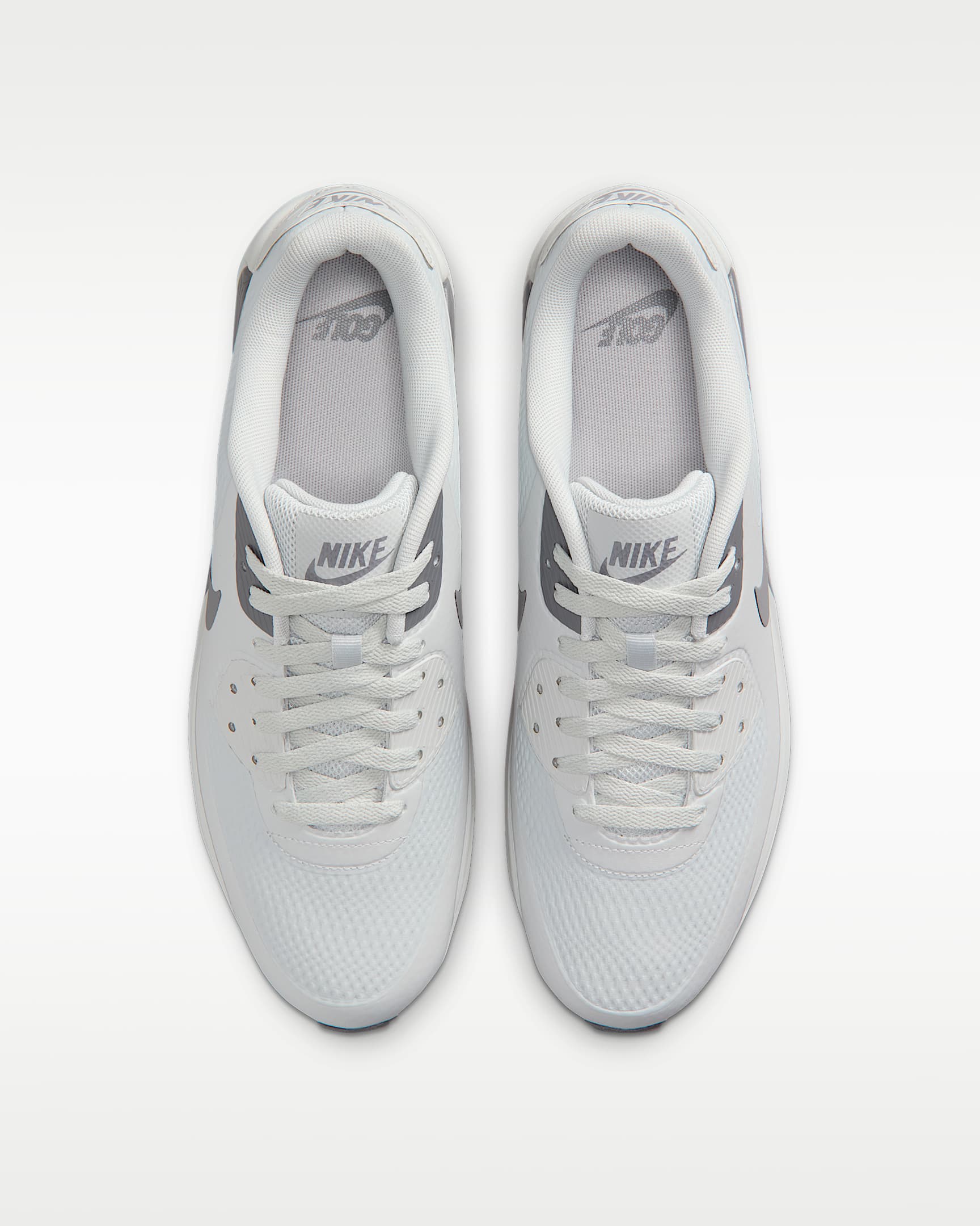 Nike Air Max 90 G Golf Shoes - Photon Dust/Red Stardust/Pencil Point