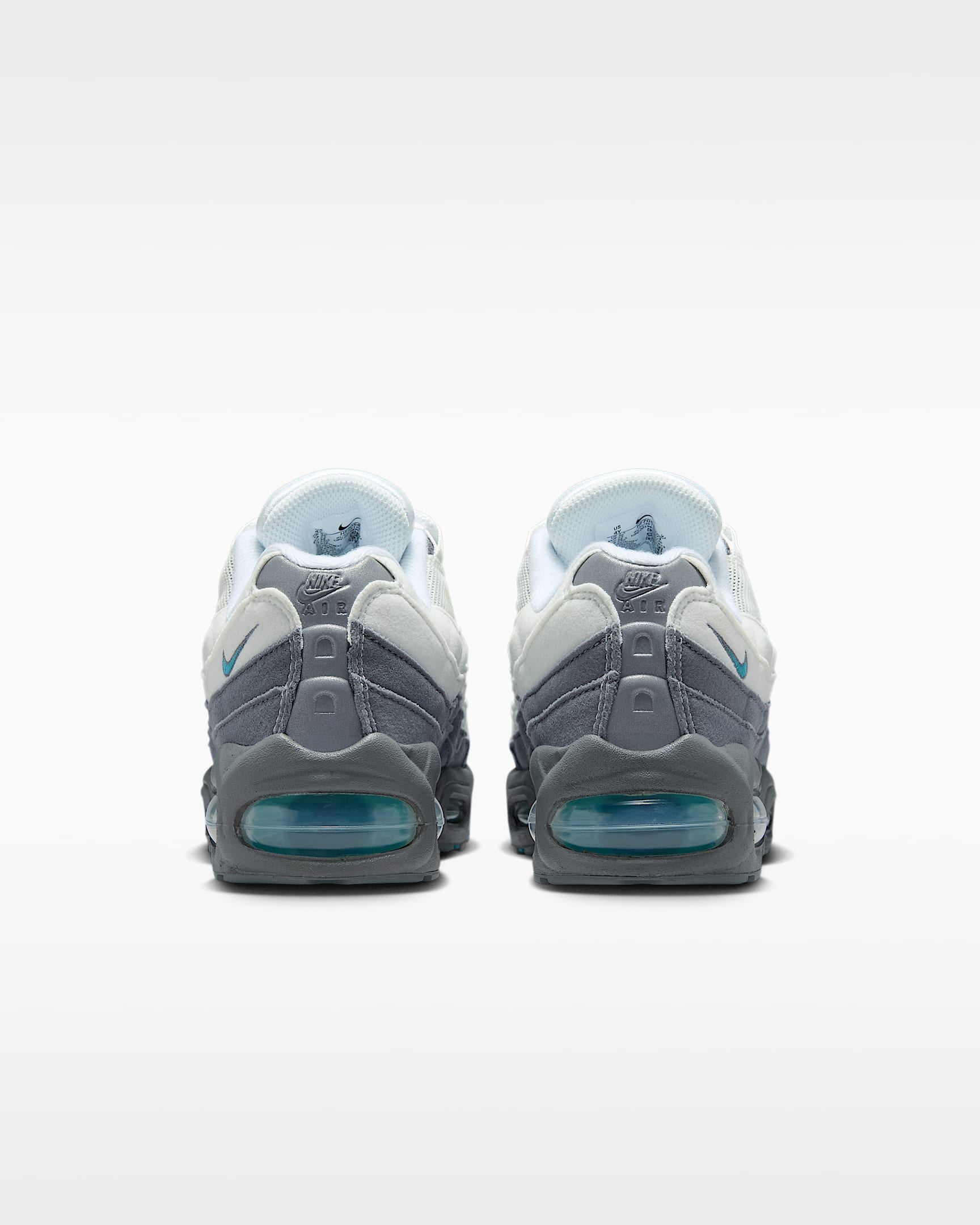 Nike Air Max 95 Big Bubble Older Kids' Shoes - Summit White/Smoke Grey/Dark Smoke Grey/Dusty Cactus