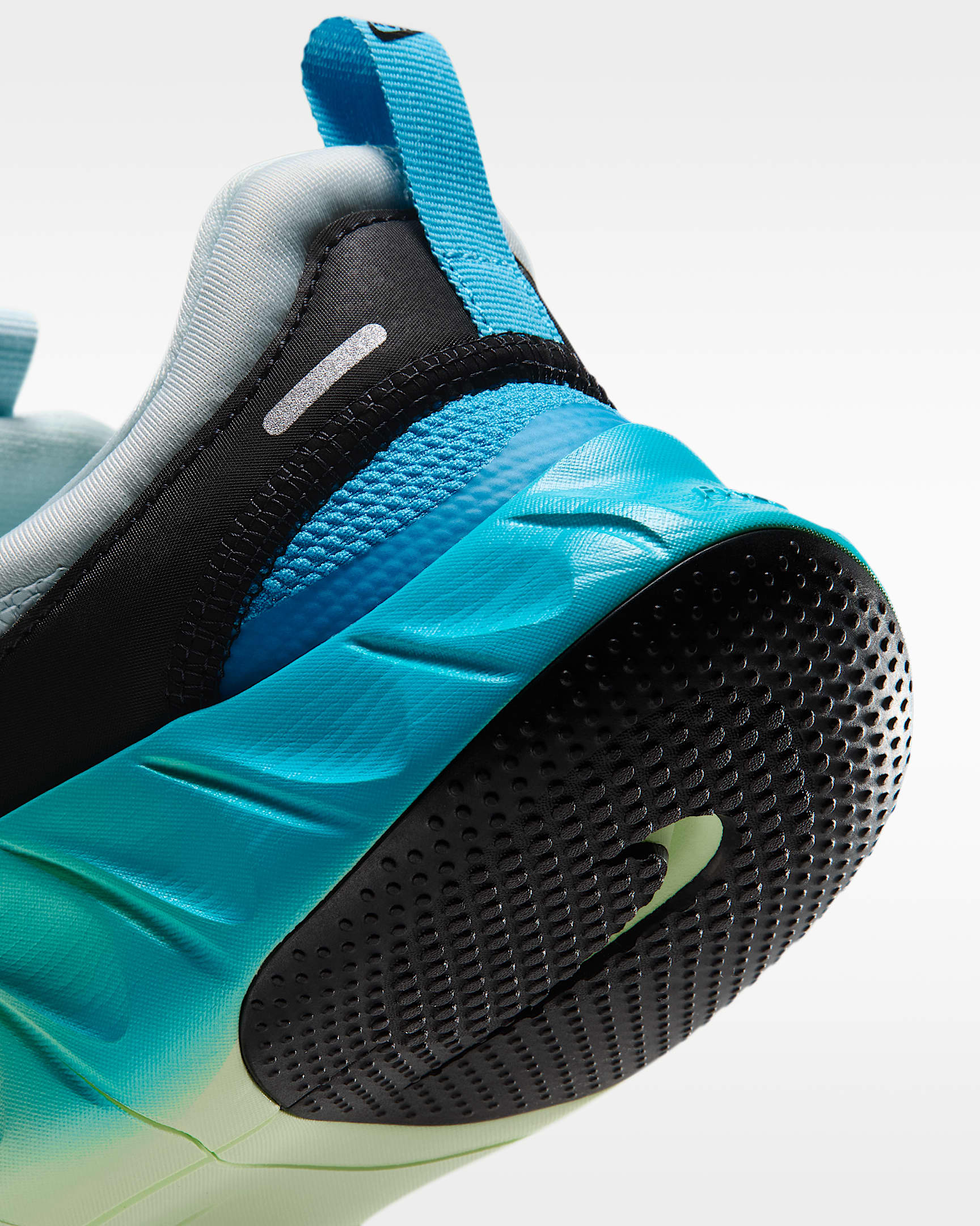 Tenis de correr para niños grandes Nike Free Ride - Azul glacial/Azul corriente claro/Voltio ligero/Negro