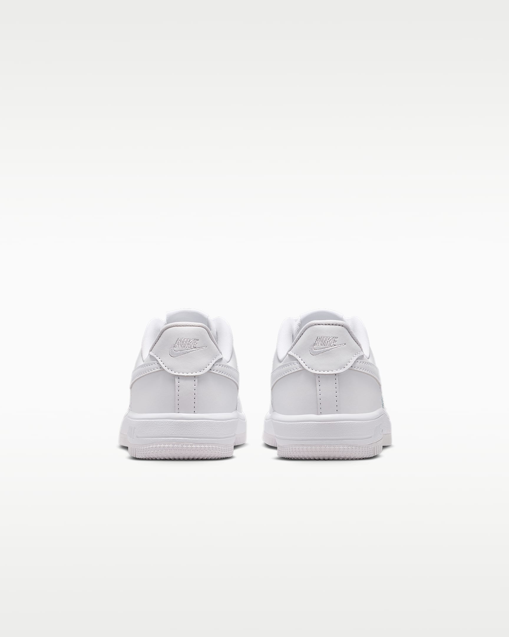 Nike Force 1 Low Little Kids' Shoes - White/White/White/White