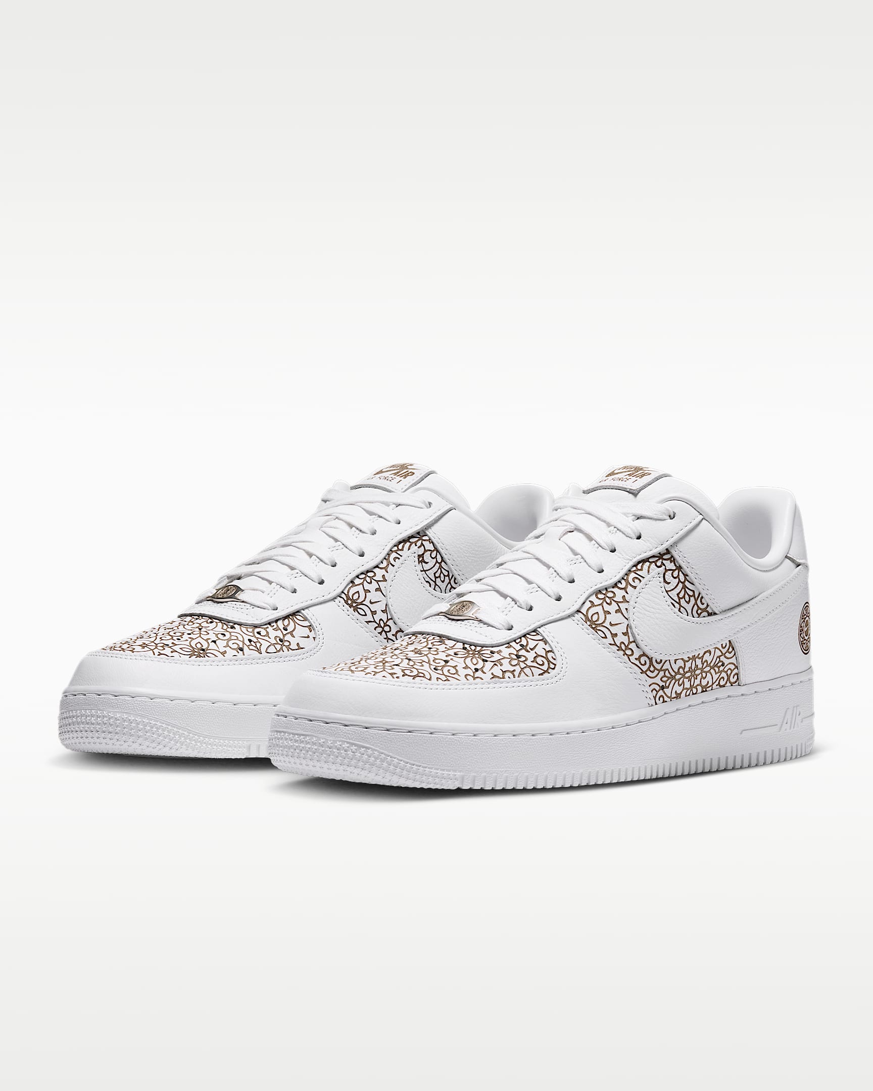Nike Air Force 1 '07 LV8 Men's Shoes - White/Marrakesh/Picante Red/Light Orewood Brown
