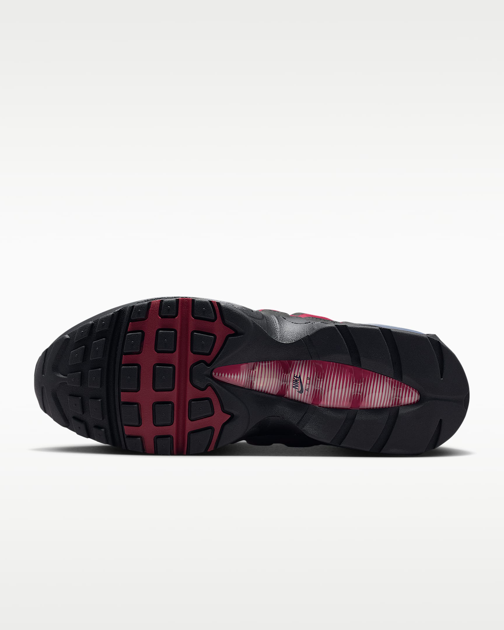 Nike Air Max 95 Big Bubble "OG" Men's Shoes - Black/Team Crimson/Wolf Grey/Black