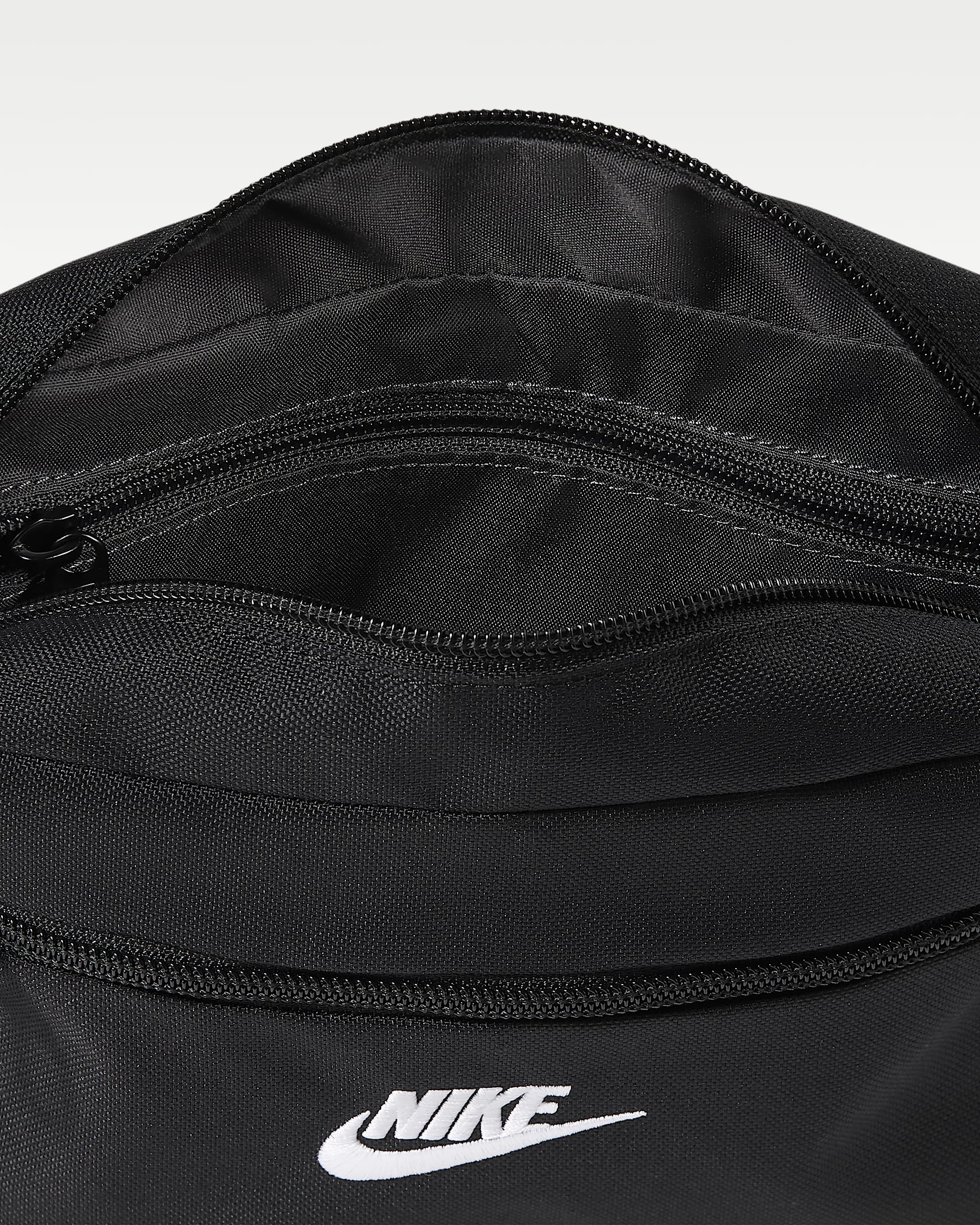 Borsa a tracolla Nike Heritage 2.0 (4 l) - Nero/Nero/Bianco