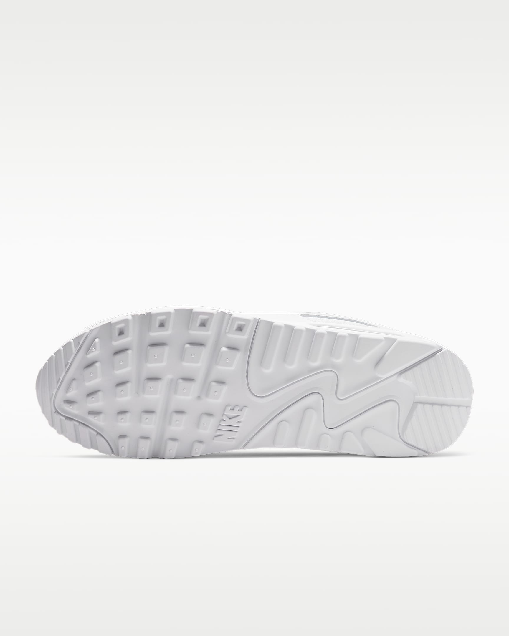 Nike Air Max 90 Men's Shoe - White/White/Wolf Grey/White