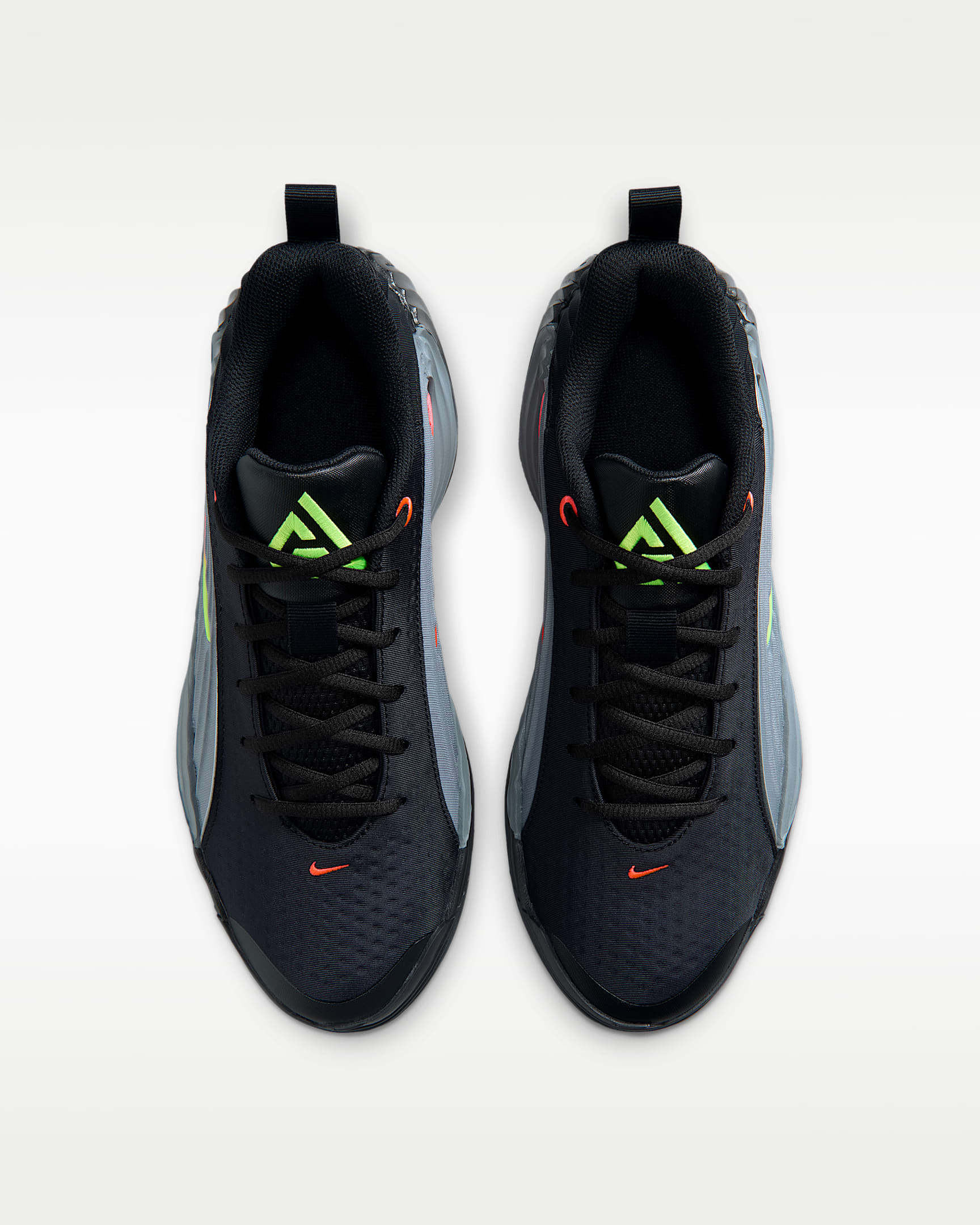 Giannis Immortality 5 Basketball Shoes - Black/Volt/Photon Dust/Bright Crimson