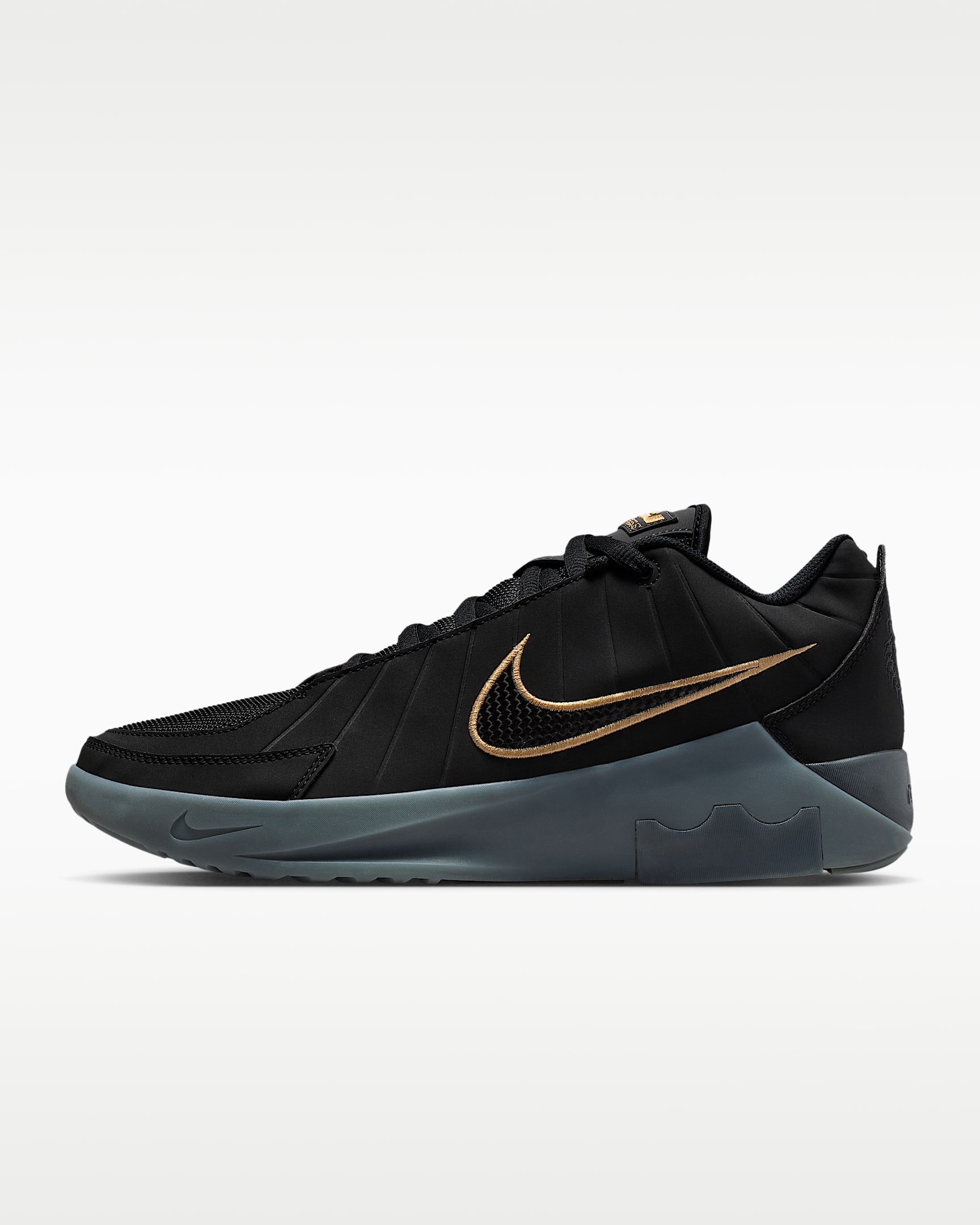LeBron Witness 9 Basketball Shoes - Black/Iron Grey/Dark Smoke Grey/Black