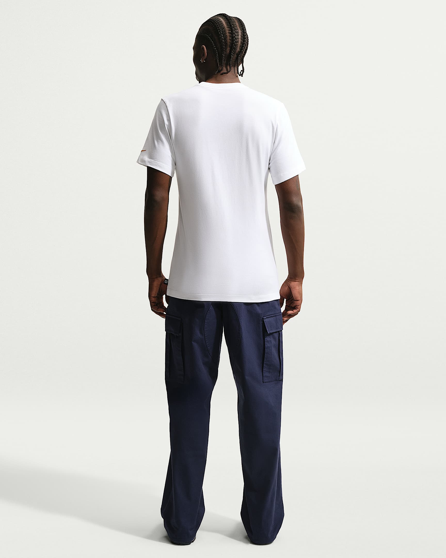 FC Barcelona Men's Nike Soccer T-Shirt - White