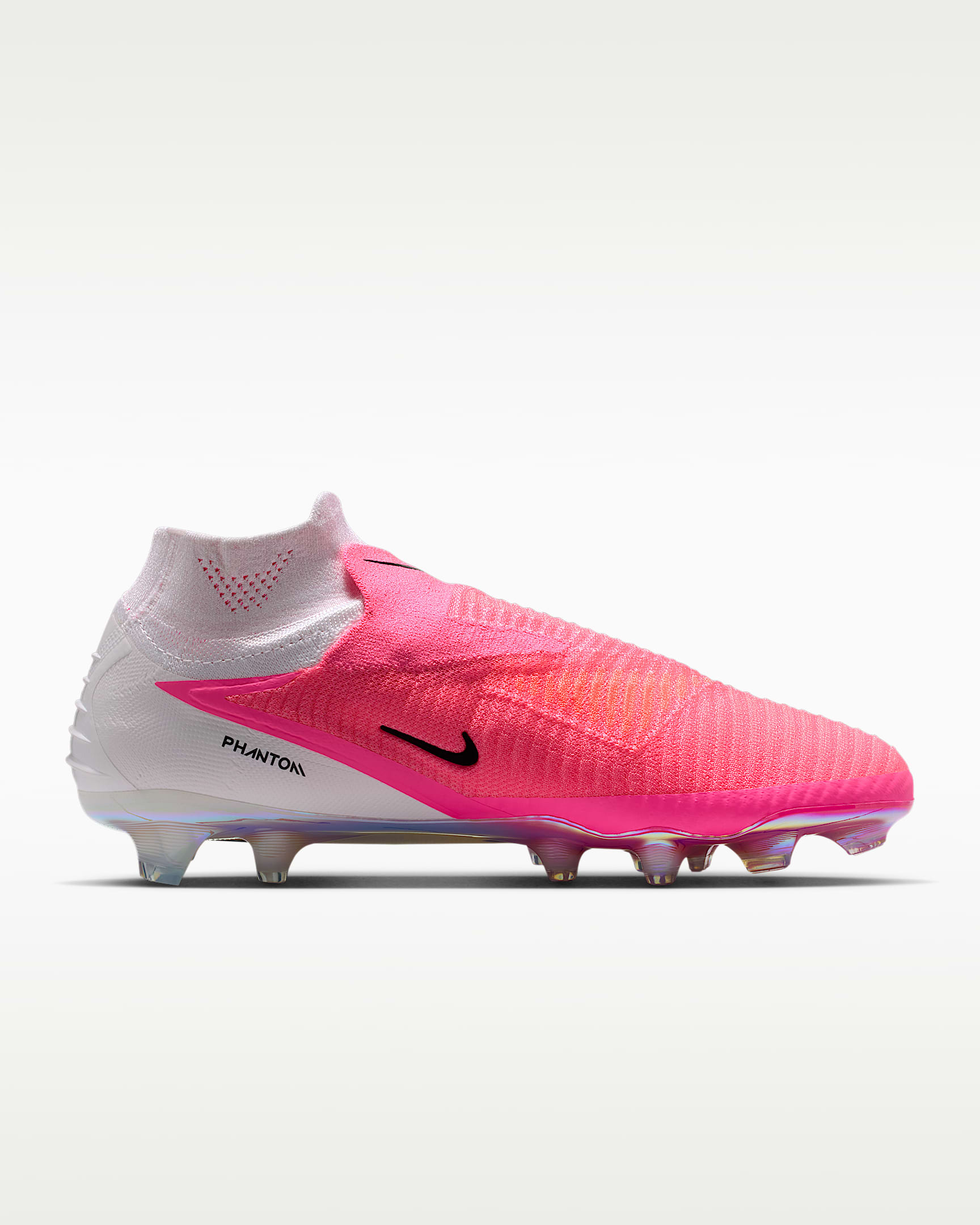Nike Phantom 6 高筒 Elite 天然偏硬草地足球釘鞋 - 多種顏色/黑色