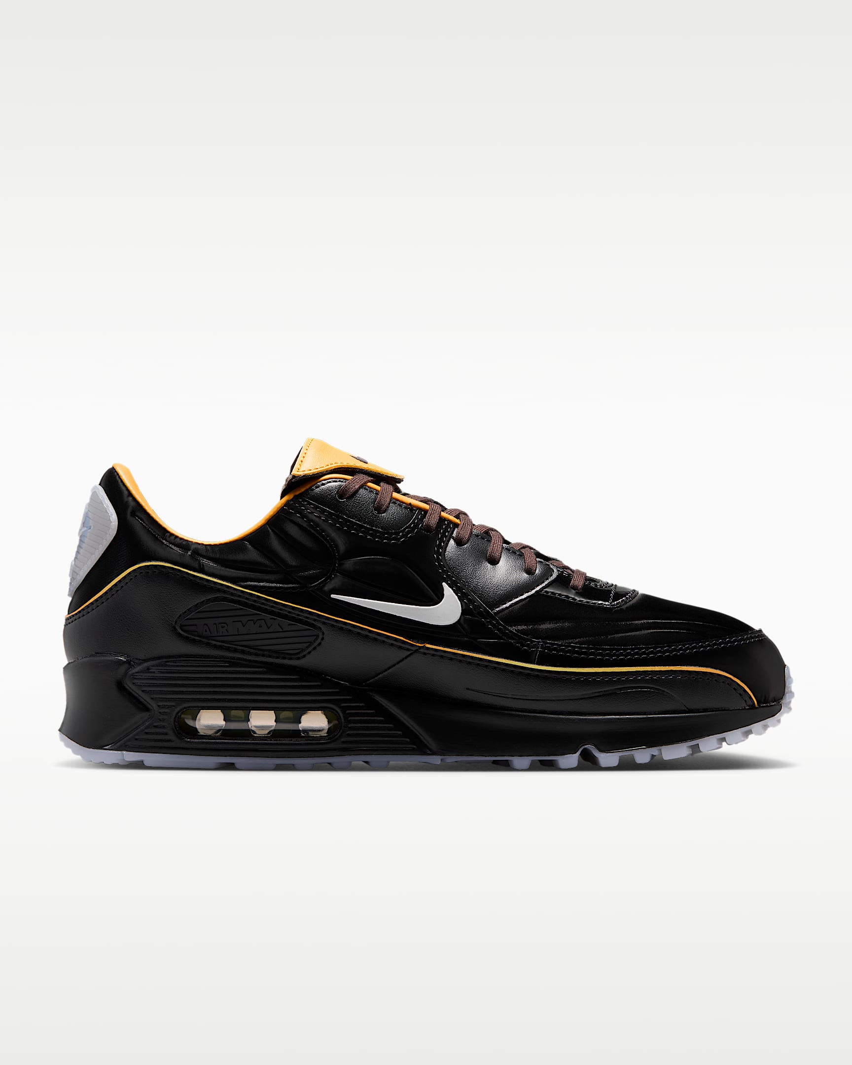 Nike Air Max 90 "Mercurial" Men's Shoes - Black/Gold Leaf/Pear/White