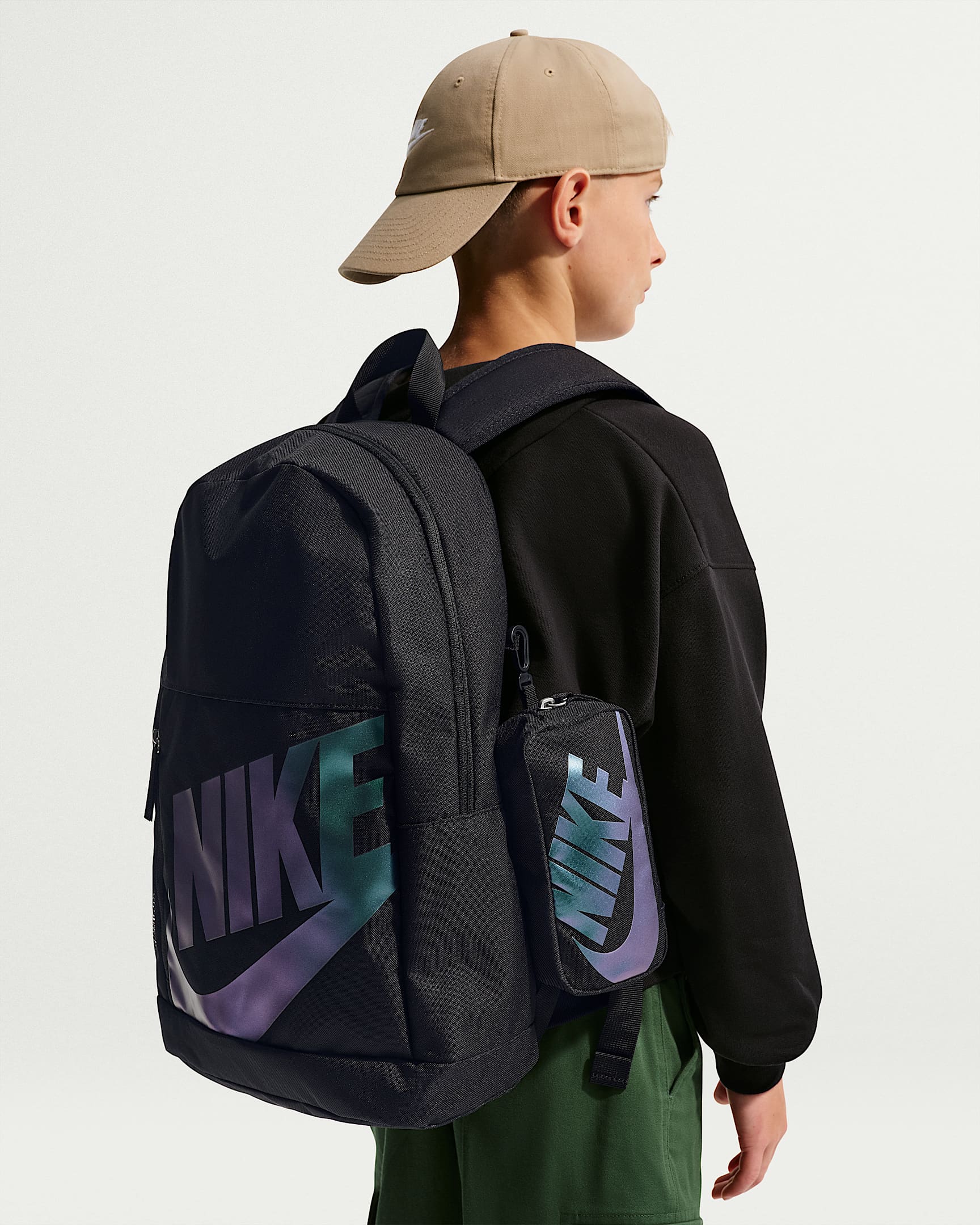 Nike Elemental Big Kids' Backpack (20L) - Black/Black