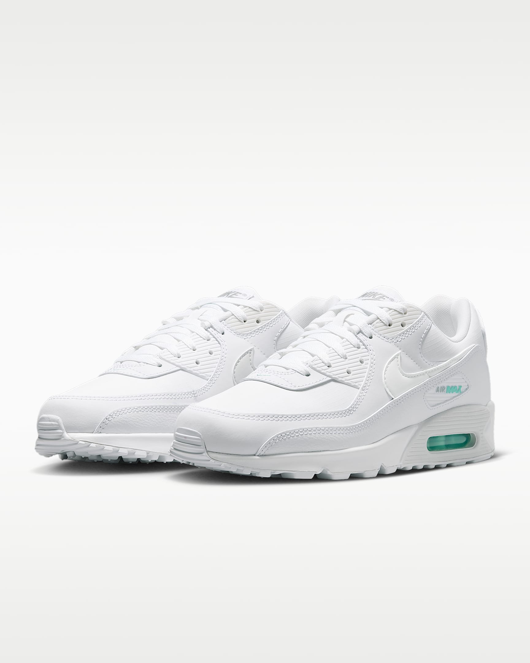 Nike Air Max 90 Schuh (Herren) - Weiß/Hyper Turquoise/Photon Dust
