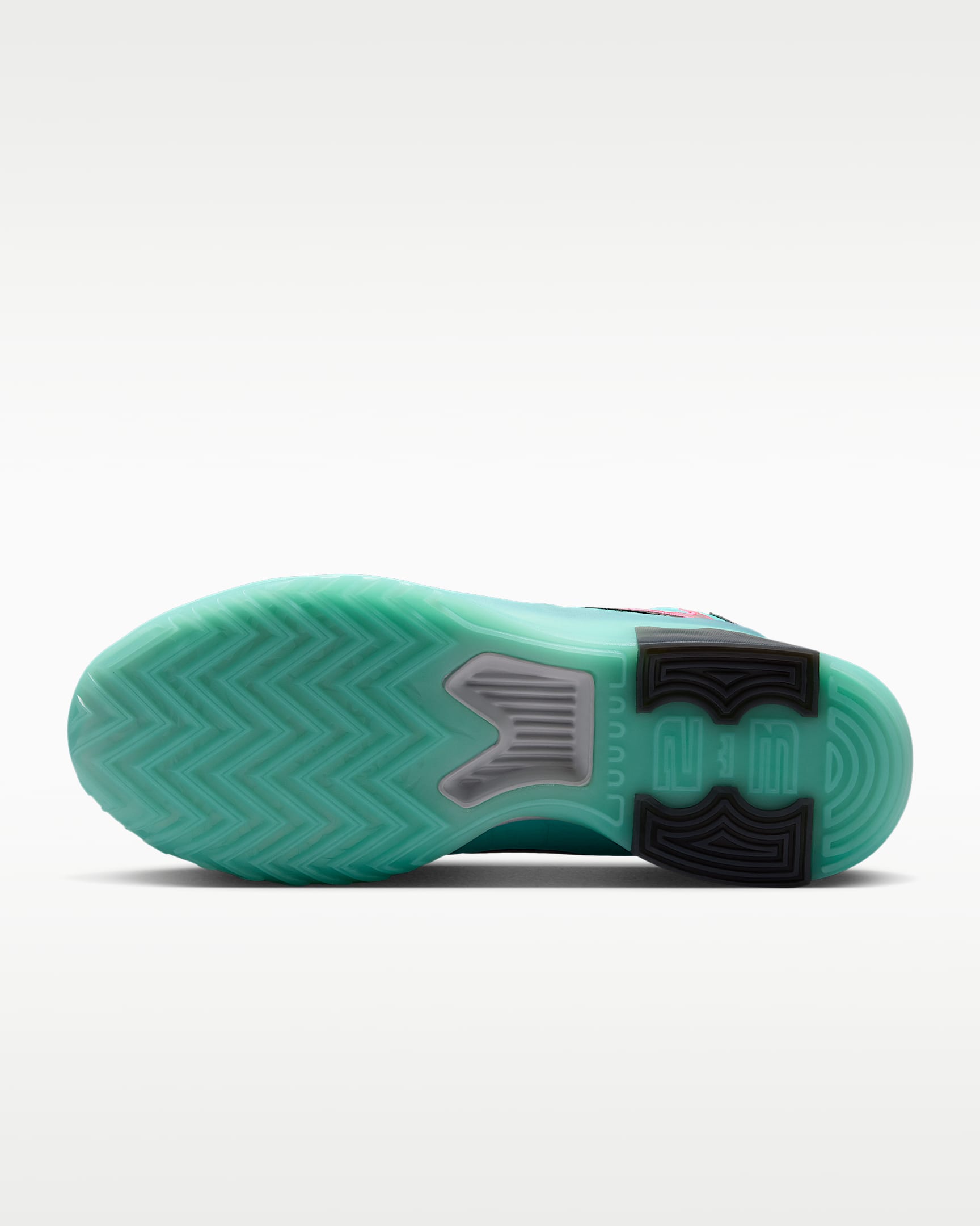 Tenis de básquetbol LeBron Witness 9 - Verde aurora/Gris fútbol/Blanco/Negro
