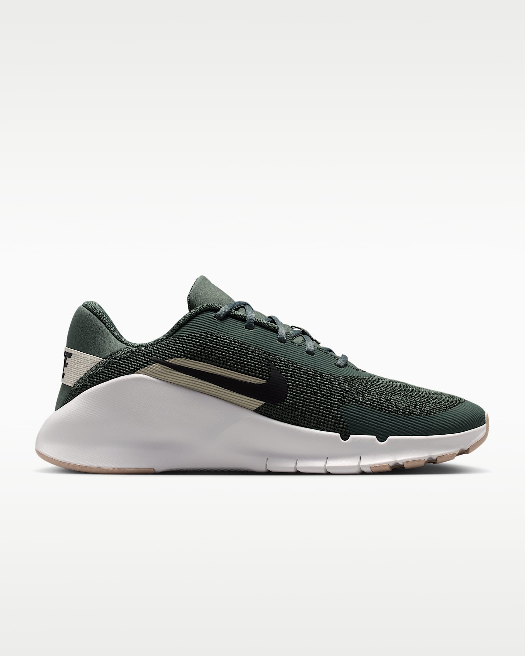 Nike Flex Train Men's Workout Shoes - Camo Green/Summit White/Cream II/Black