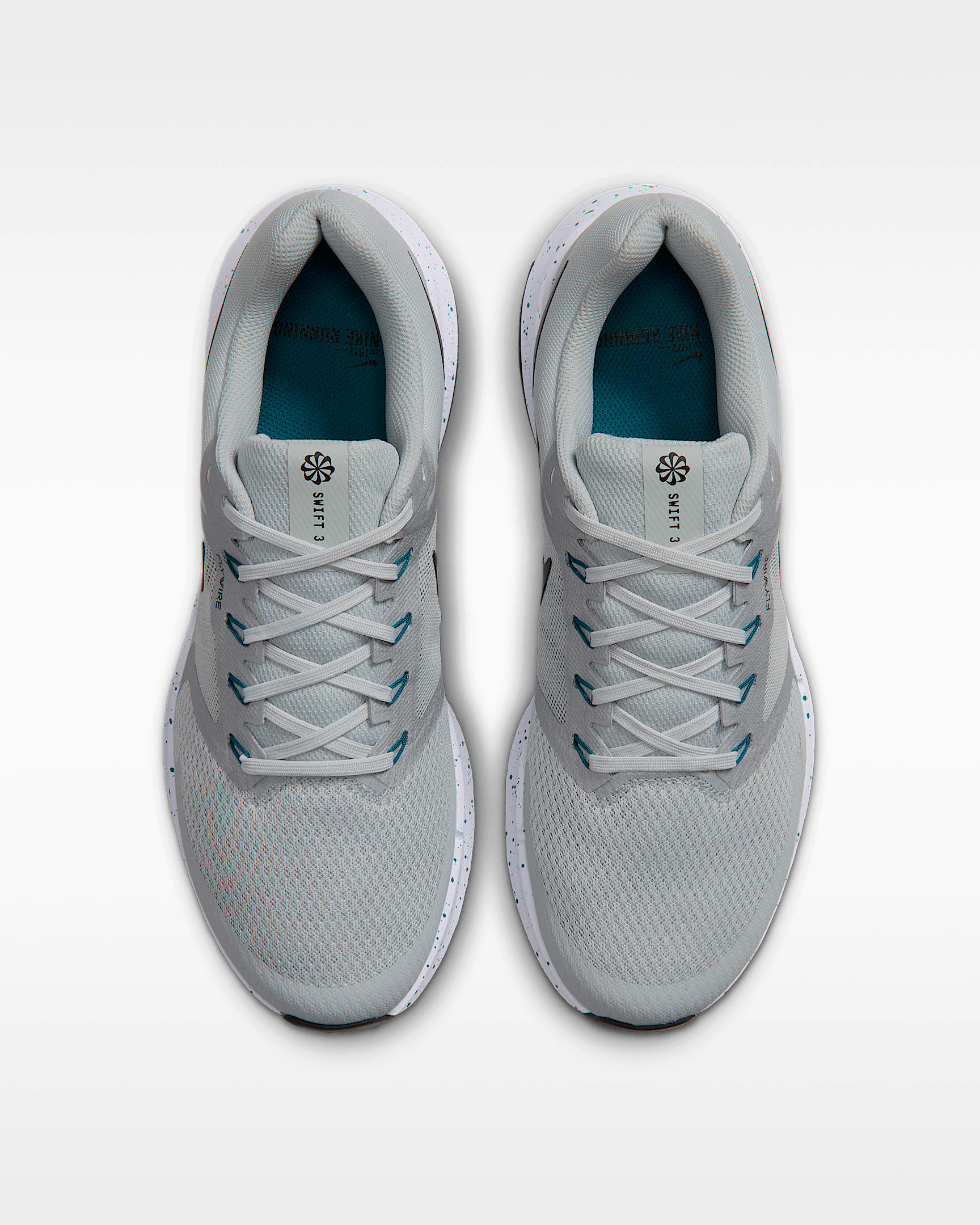 Tenis de correr en pavimento para hombre Nike Run Swift 3 - Neblina gris/Abeto brillante/Blanco/Negro