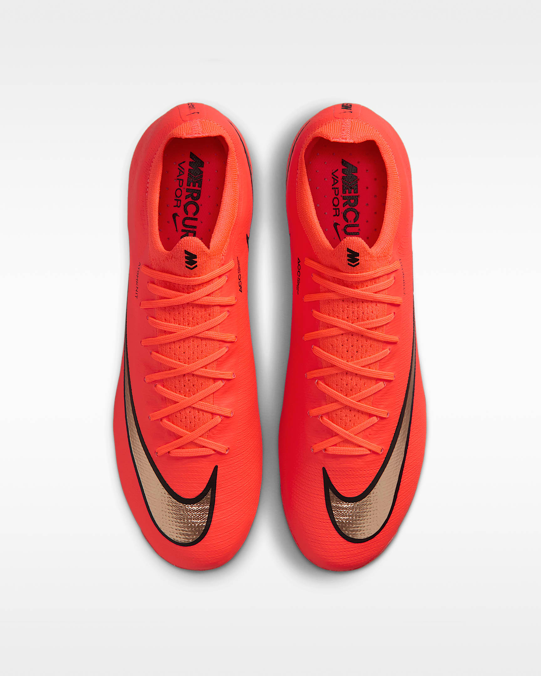 Nike Mercurial Vapor 17 Elite Artificial-Grass Low-Top Football Boots - Bright Crimson/Blur