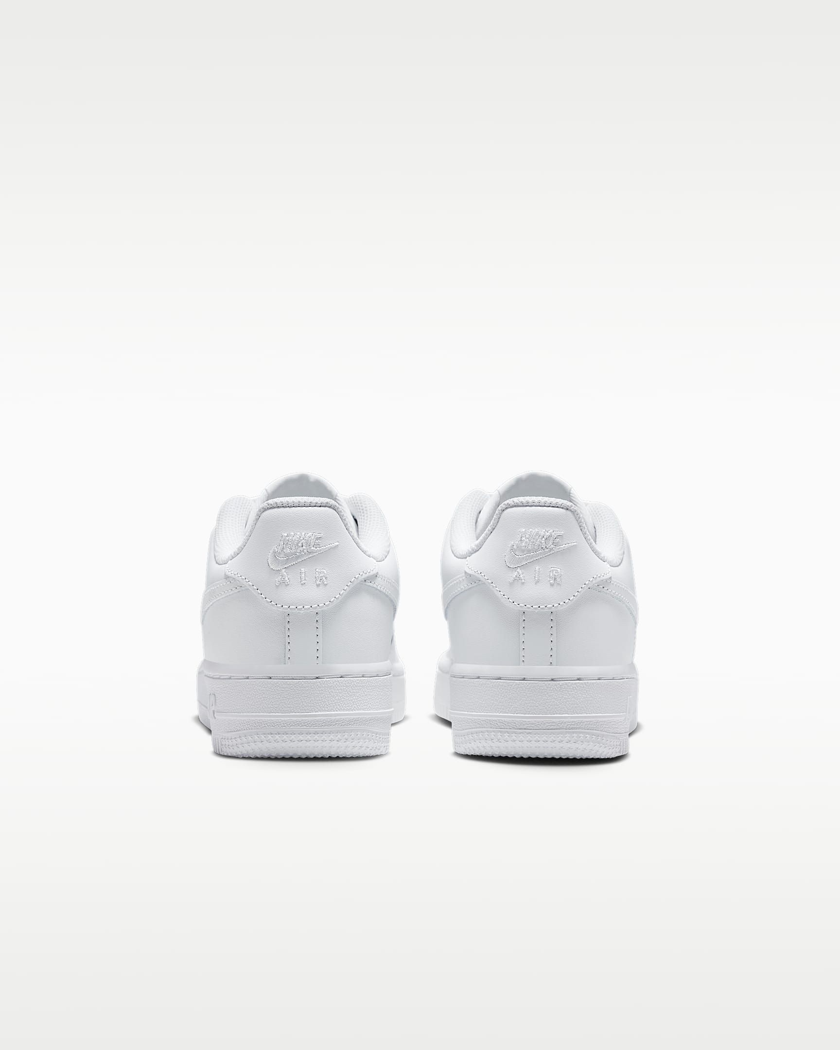 Nike Air Force 1 LE Big Kids' Shoes - White/White
