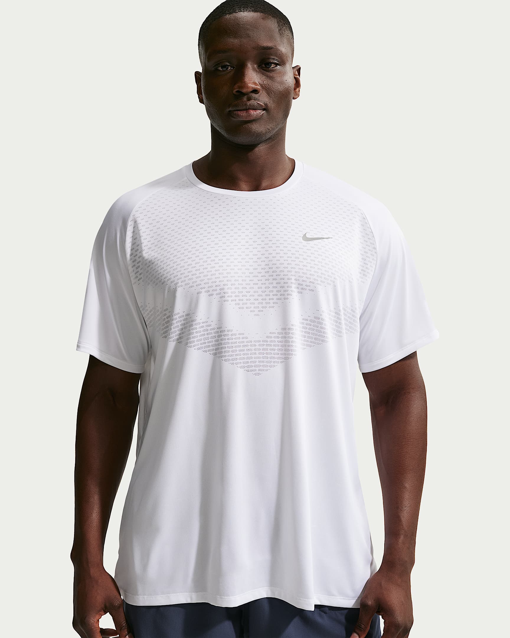 Nike Stride Men's Dri-FIT ADV Short-Sleeve Running Top - White