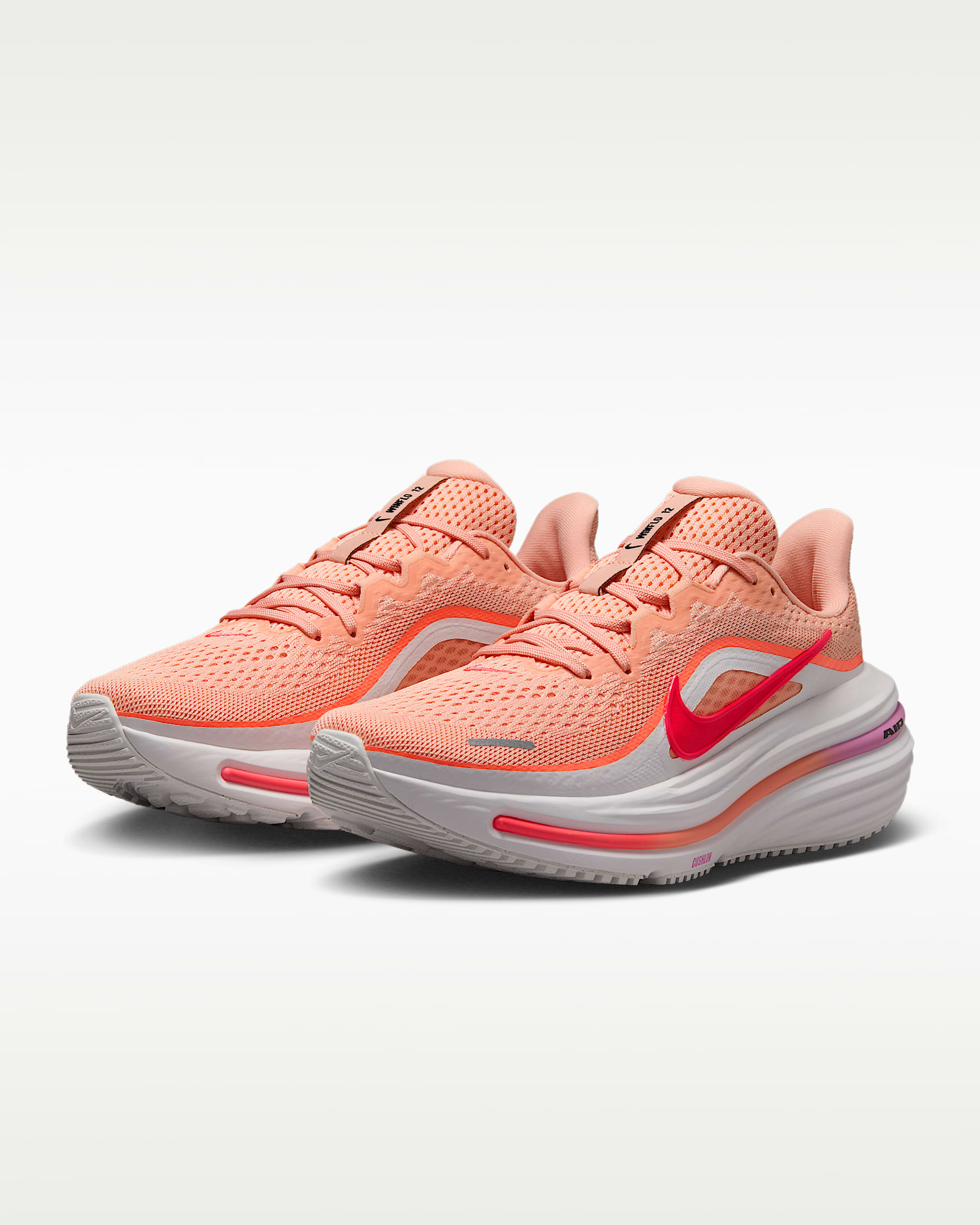 Nike Winflo 12 Women's Road Running Shoes - Arctic Orange/Summit White/Atomic Pink/Flash Crimson