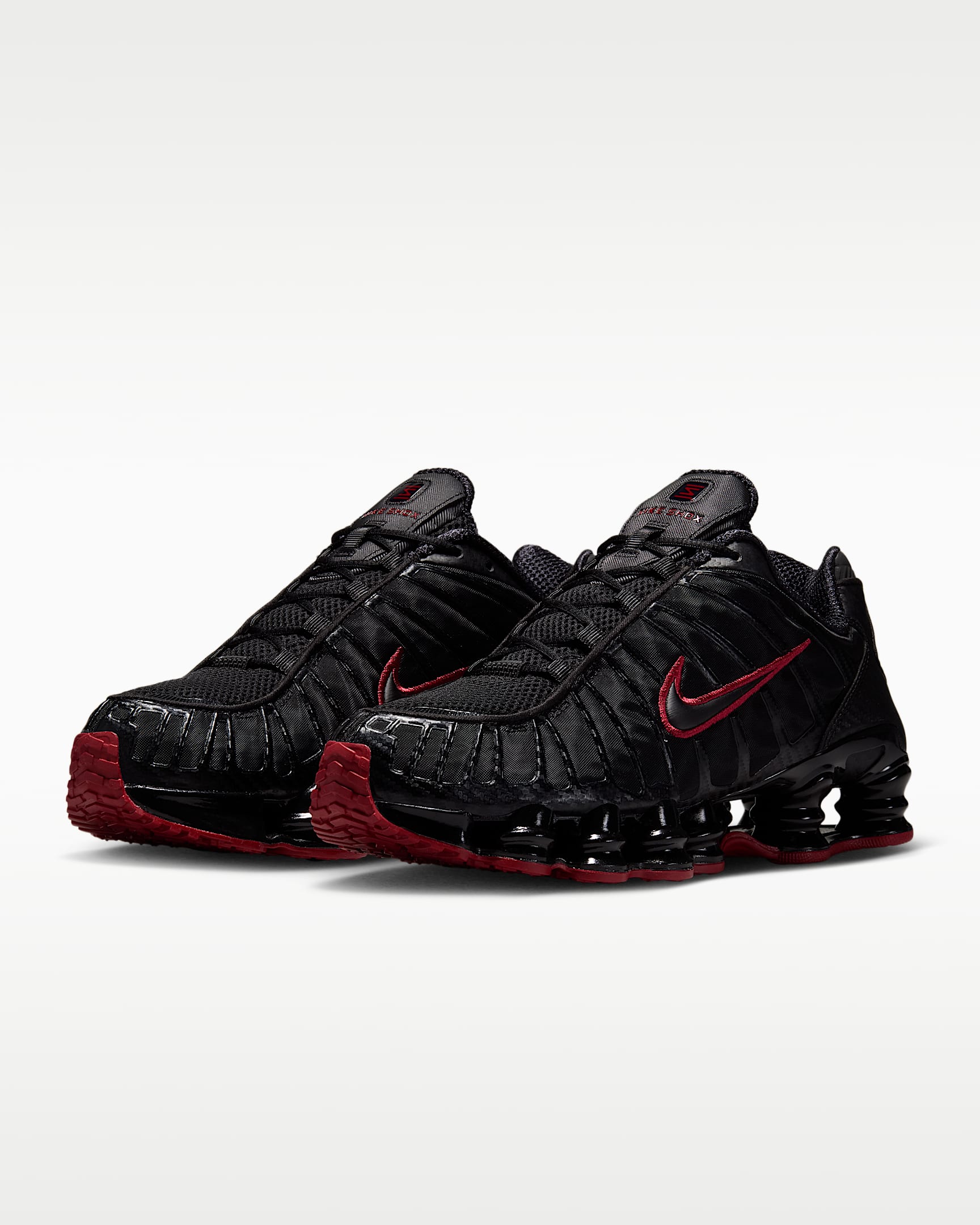 Nike Shox TL SE Men's Shoes - Black/Tough Red/Black