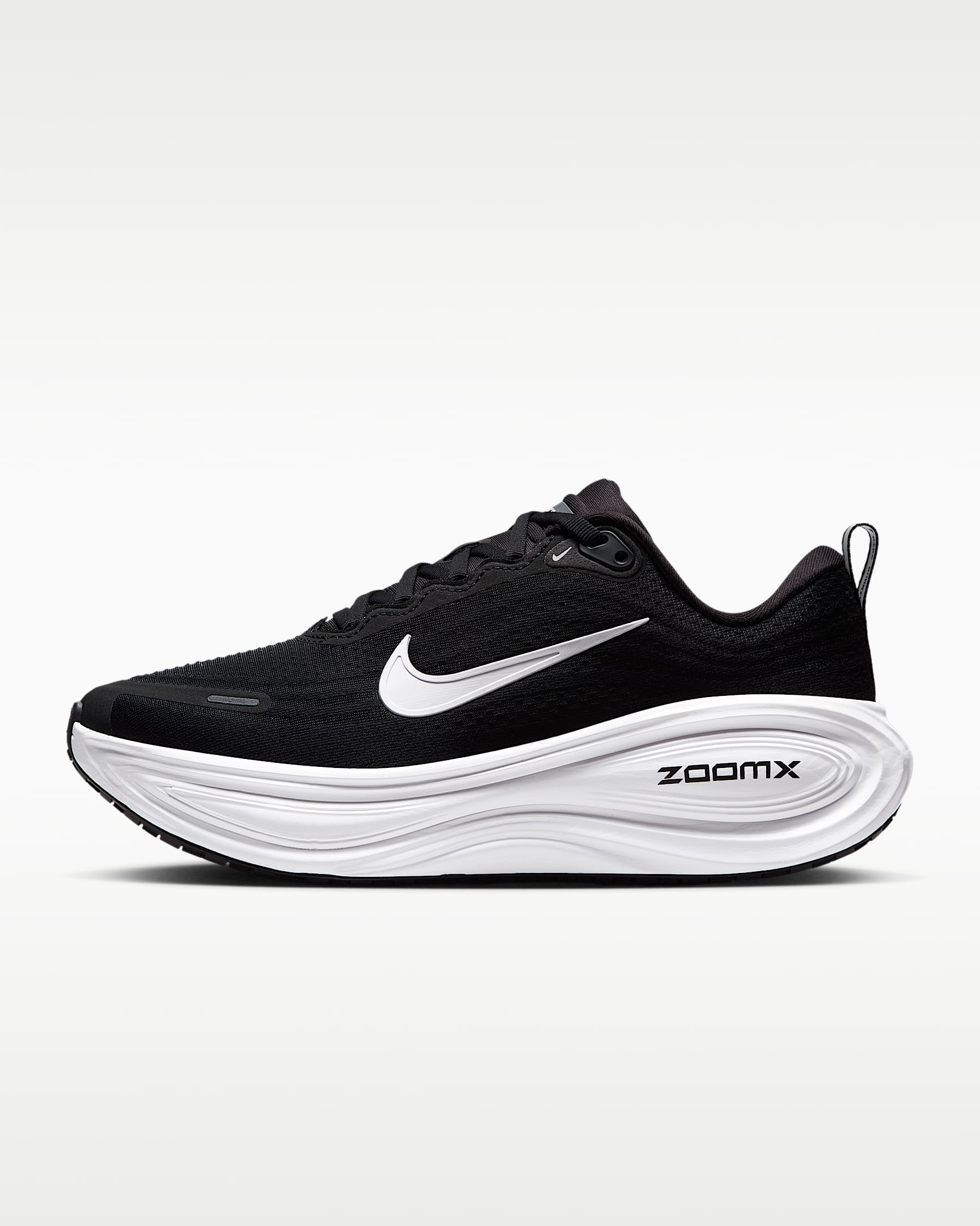 Nike Vomero Plus Women's Road Running Shoes (Wide) - Black/Cool Grey/Metallic Dark Grey/White