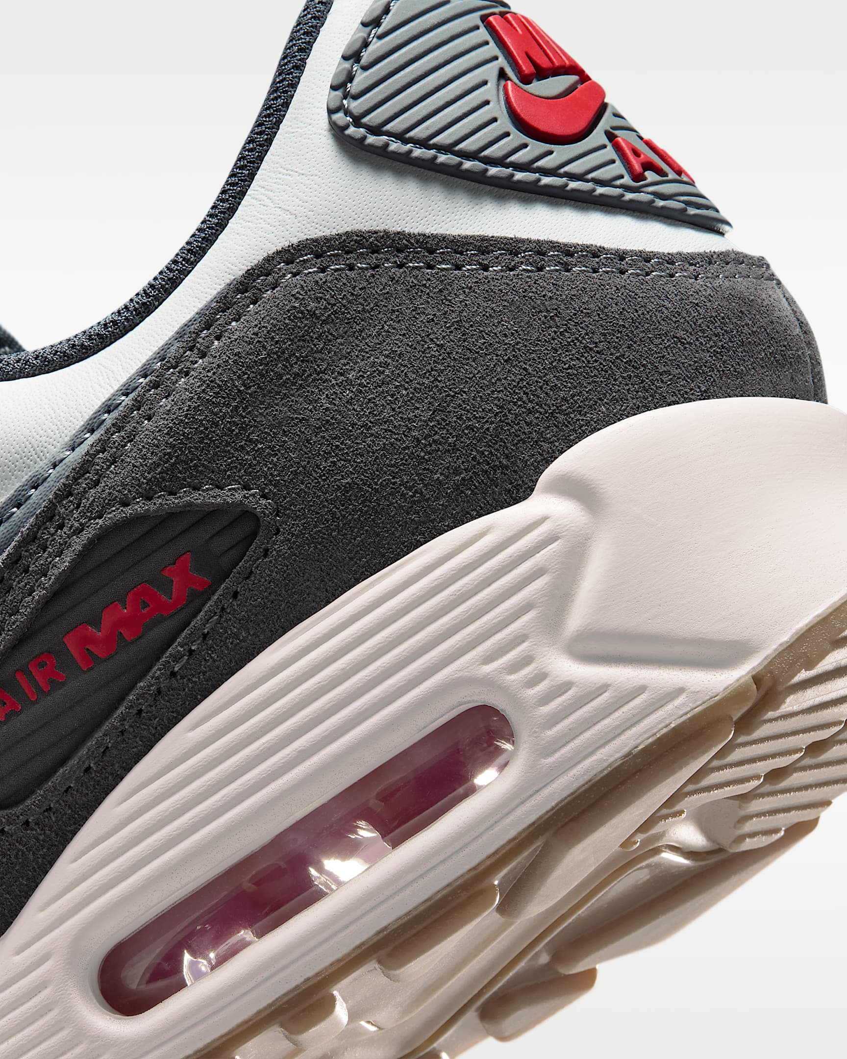 Nike Air Max 90 Premium Men's Shoes - Summit White/College Grey/Anthracite/Particle Grey