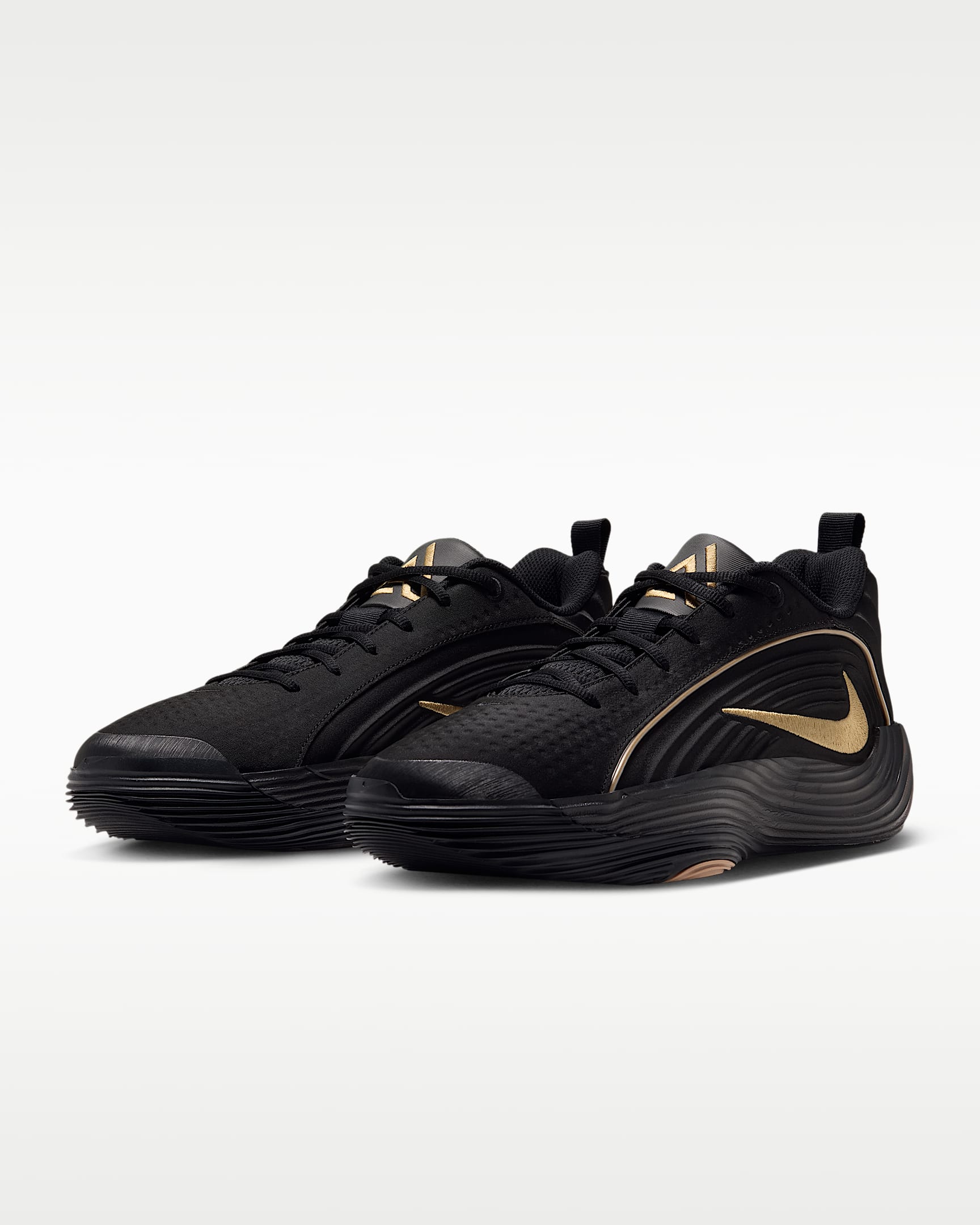 Giannis Immortality 5 Basketball Shoes - Black/Gum Light Brown/Volt/Metallic Gold