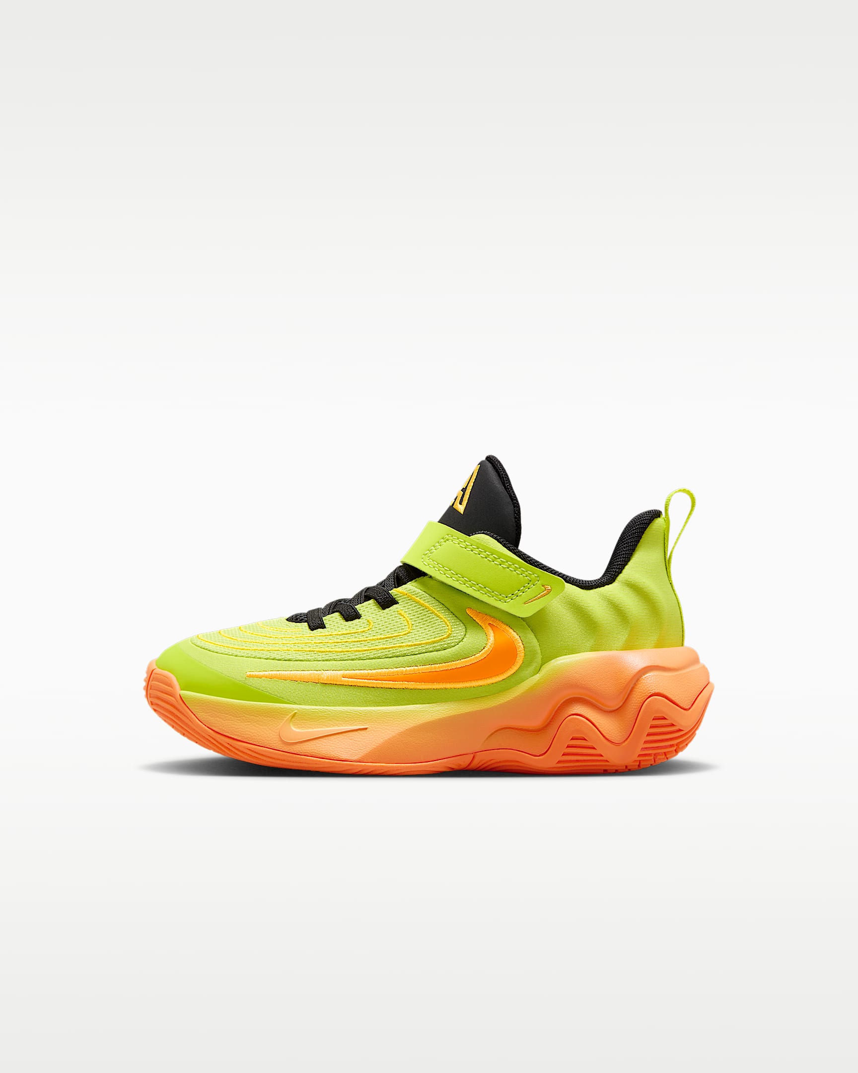 Giannis Immortality 4 Little Kids' Shoes - Cyber/Sundial/Lightning/Bright Mandarin