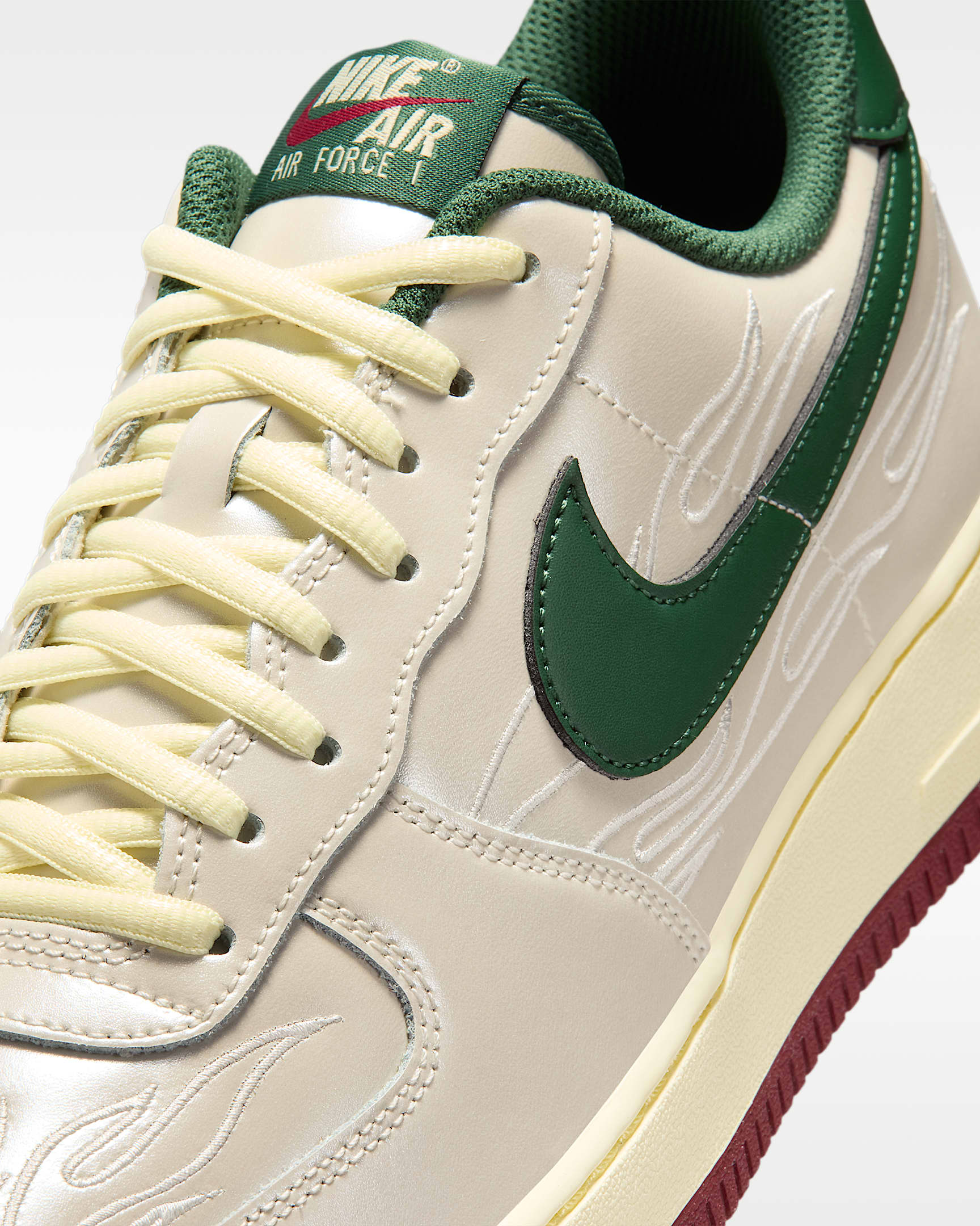 Nike Air Force 1 '07 LV8 Men's Shoes - Phantom/Alabaster/Team Red/Fir