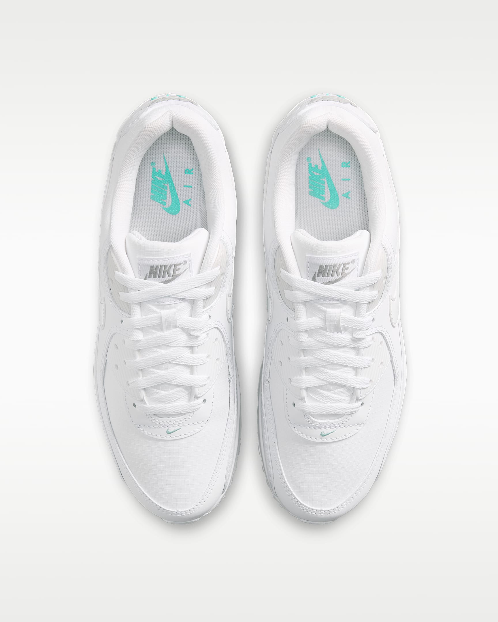Nike Air Max 90 Schuh (Herren) - Weiß/Hyper Turquoise/Photon Dust